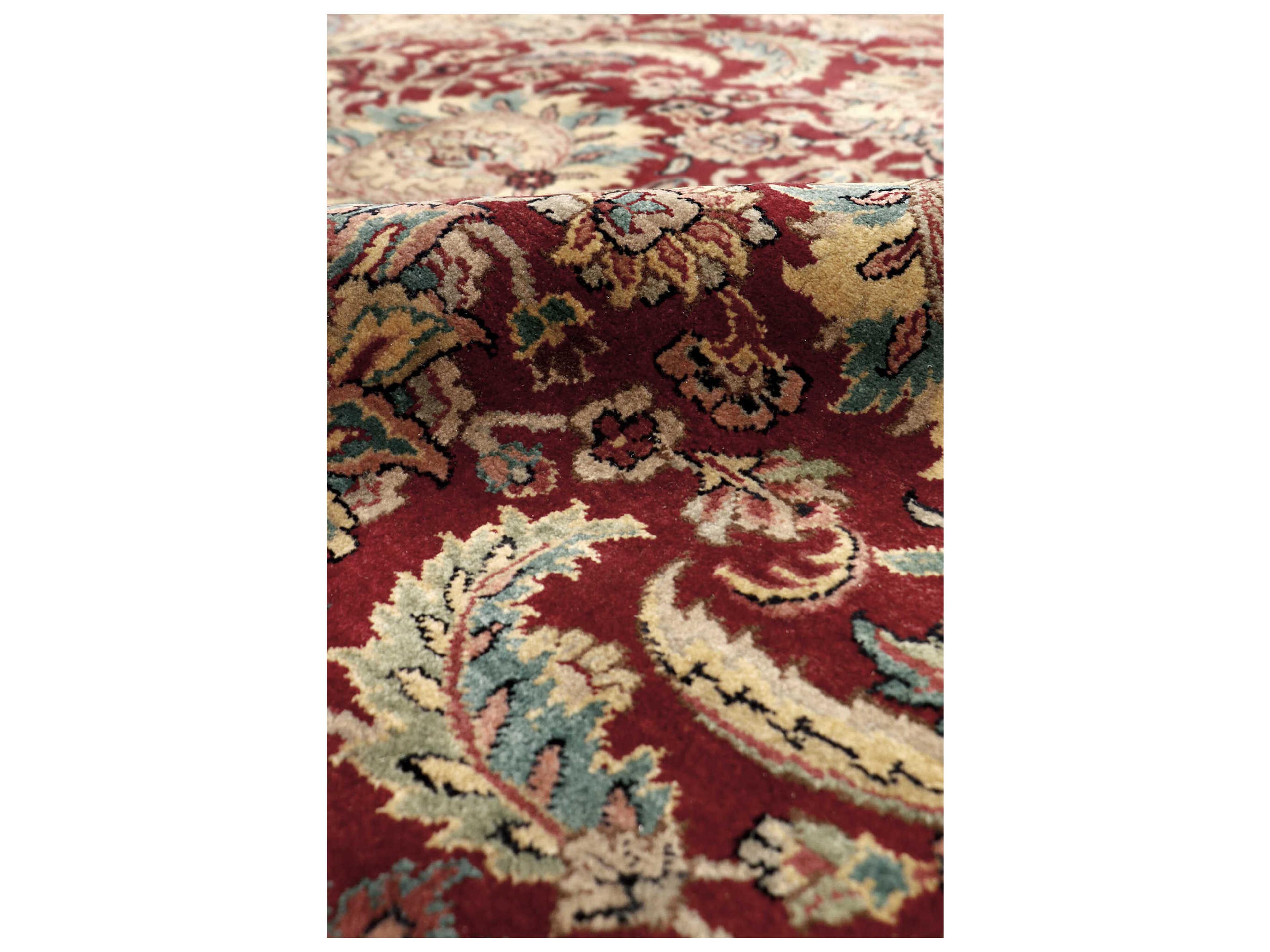 Pasargad Home Agra Crown Jewel Bordered Area Rug