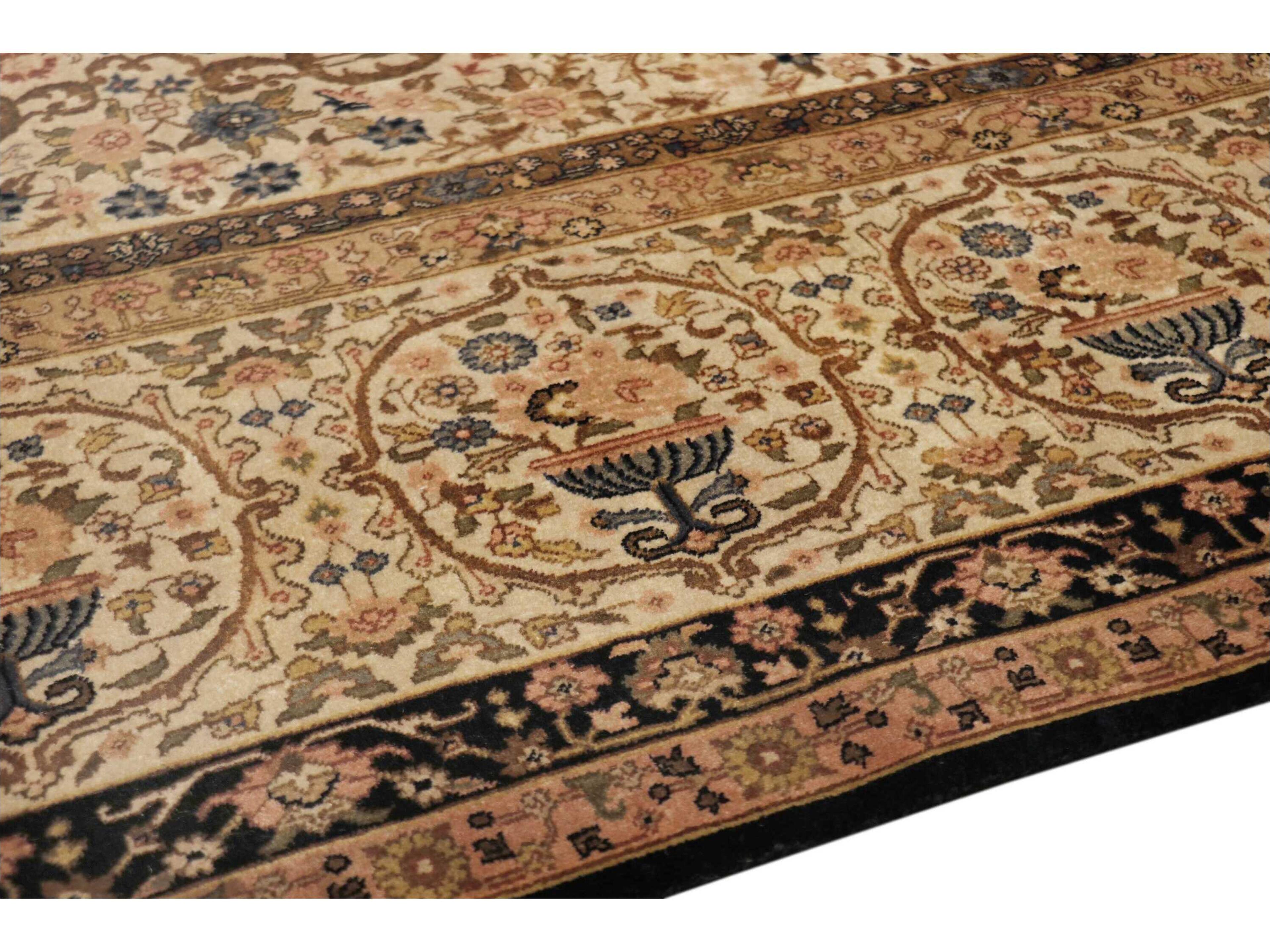 Pasargad Home Azerbaijan Bordered Area Rug