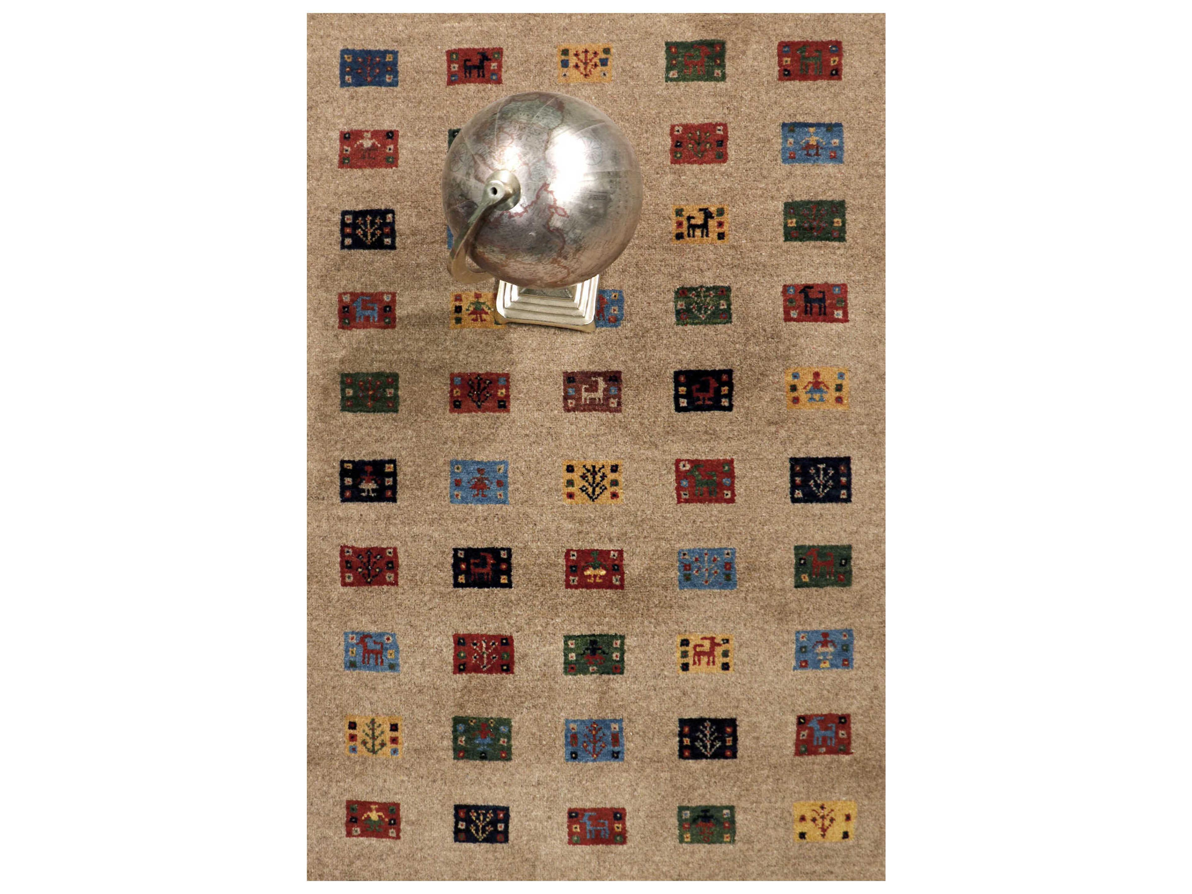 Pasargad Home Tribal Bordered Area Rug