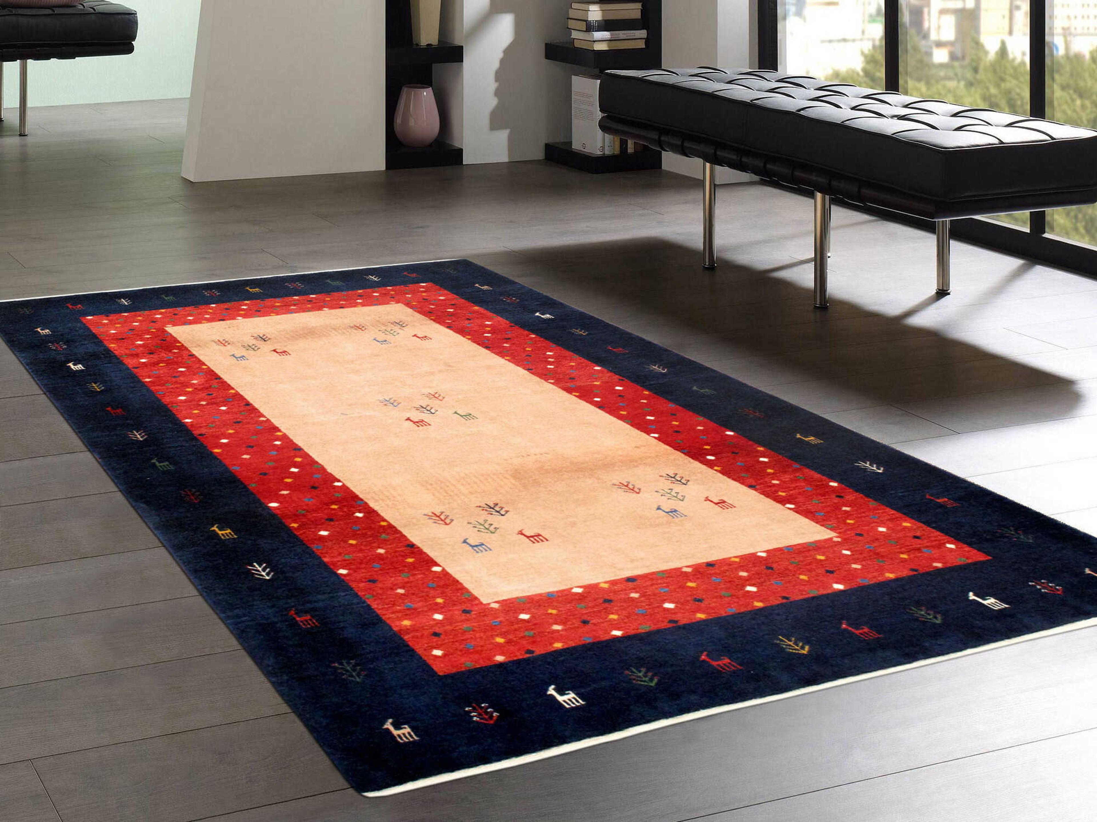 Pasargad Home Tribal Bordered Area Rug