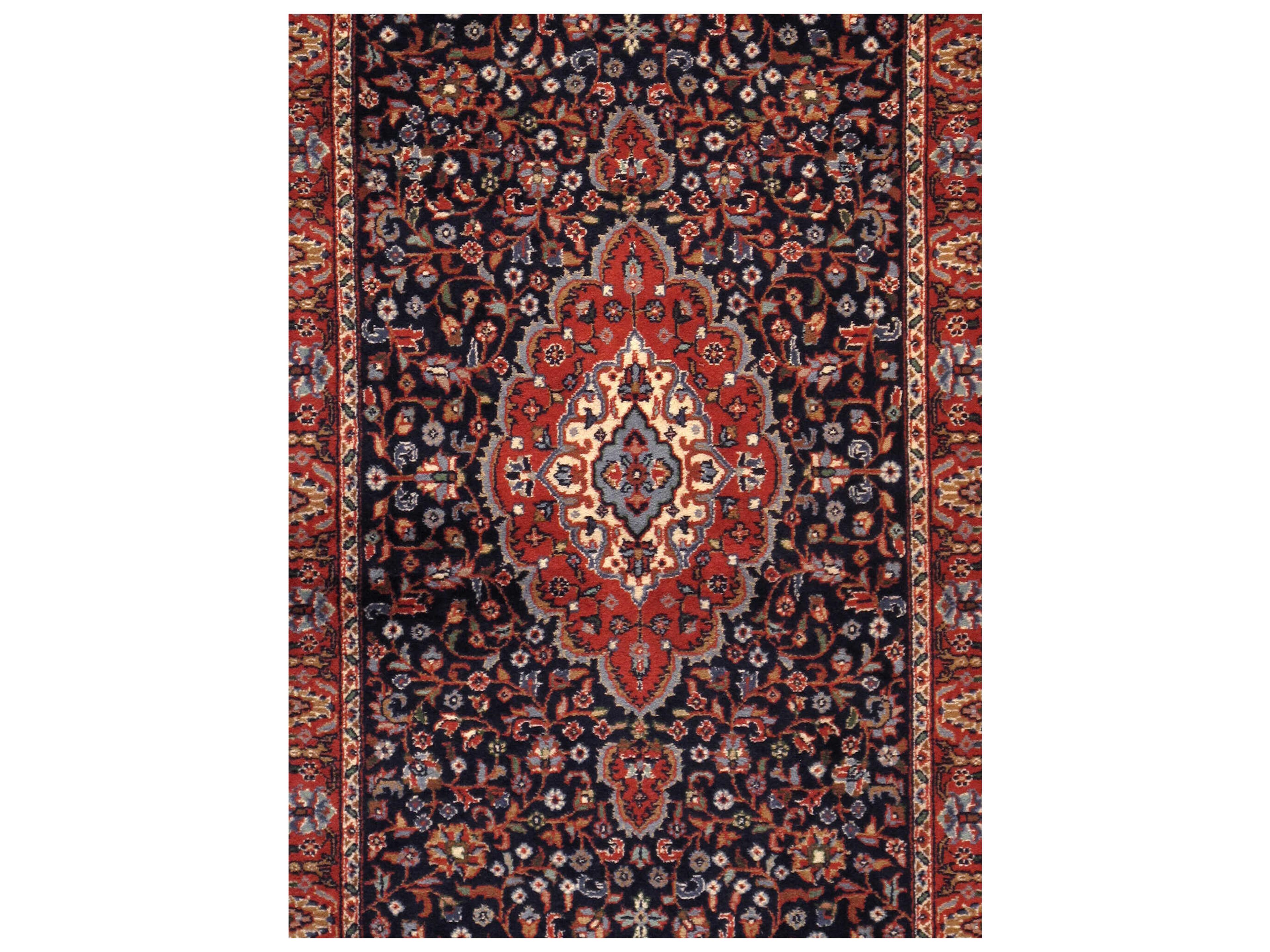 Pasargad Home Tabriz Bordered Runner Area Rug