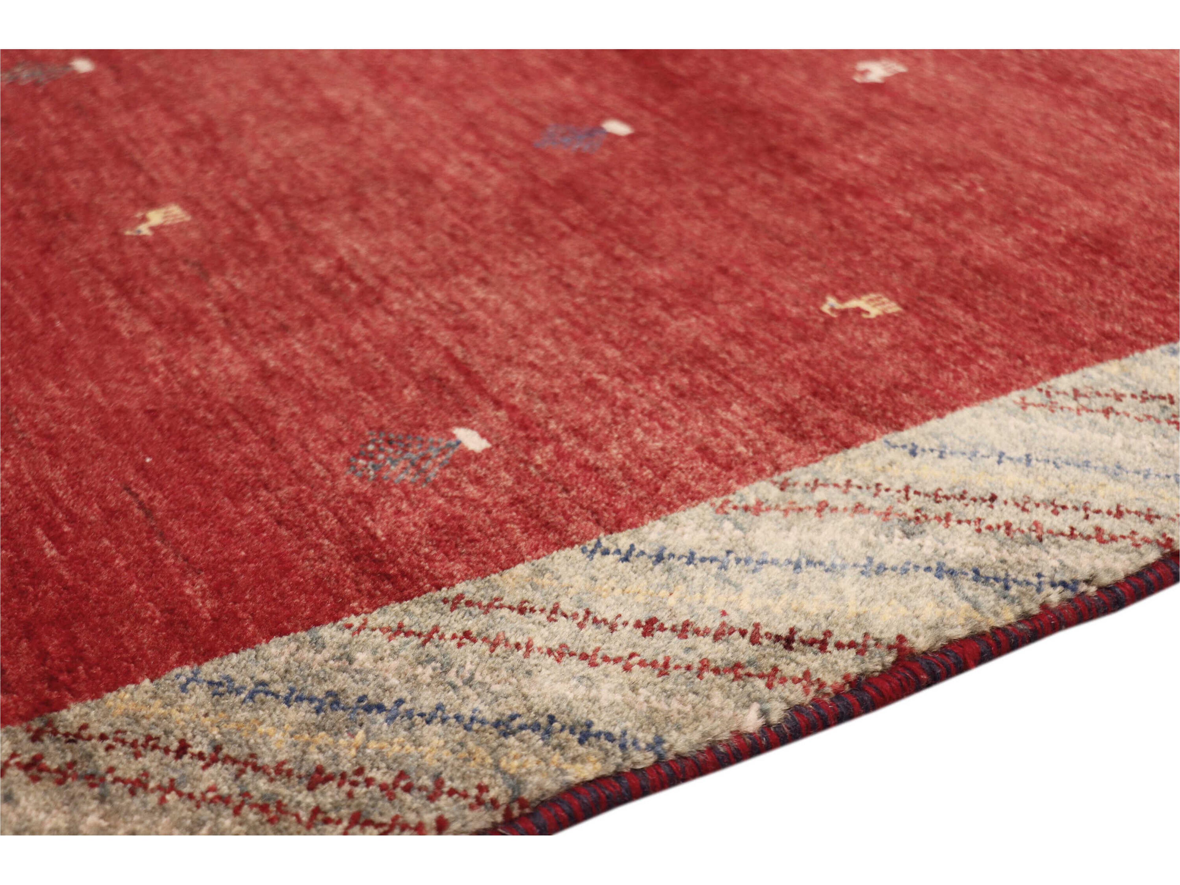 Pasargad Home Tribal Bordered Runner Area Rug