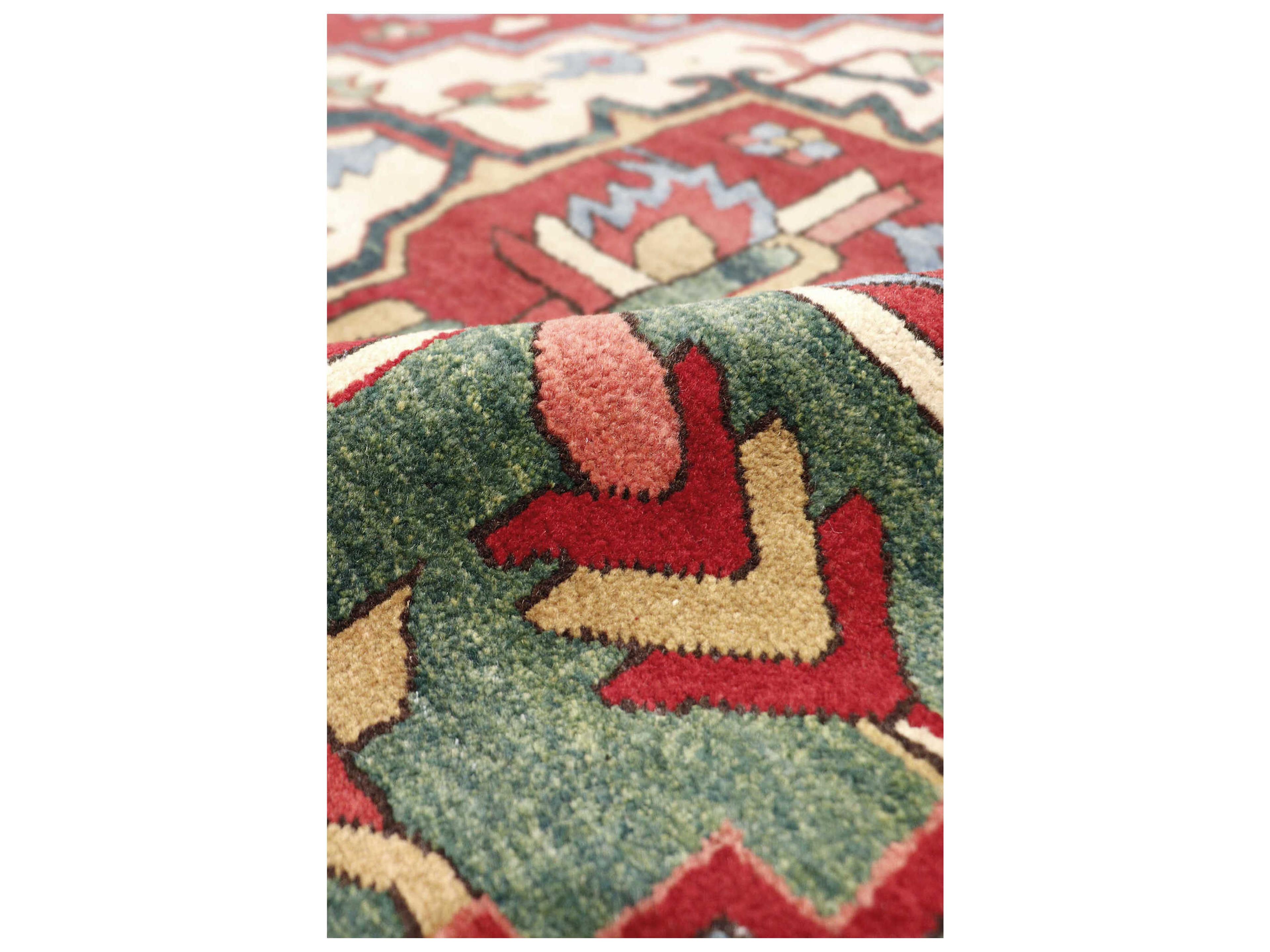 Pasargad Home Azerbaijan Bordered Area Rug