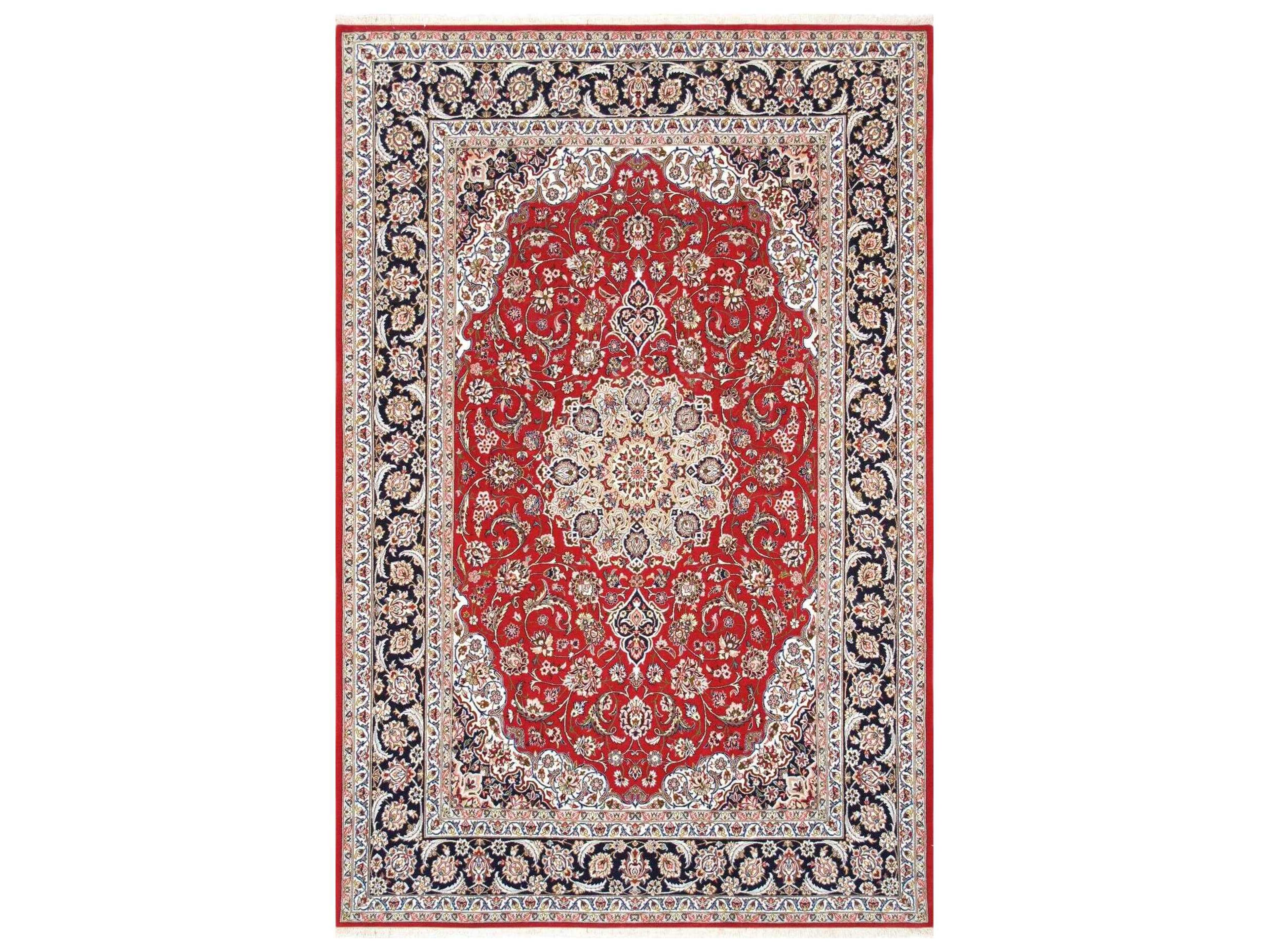 Pasargad Home Azerbaijan Bordered Area Rug