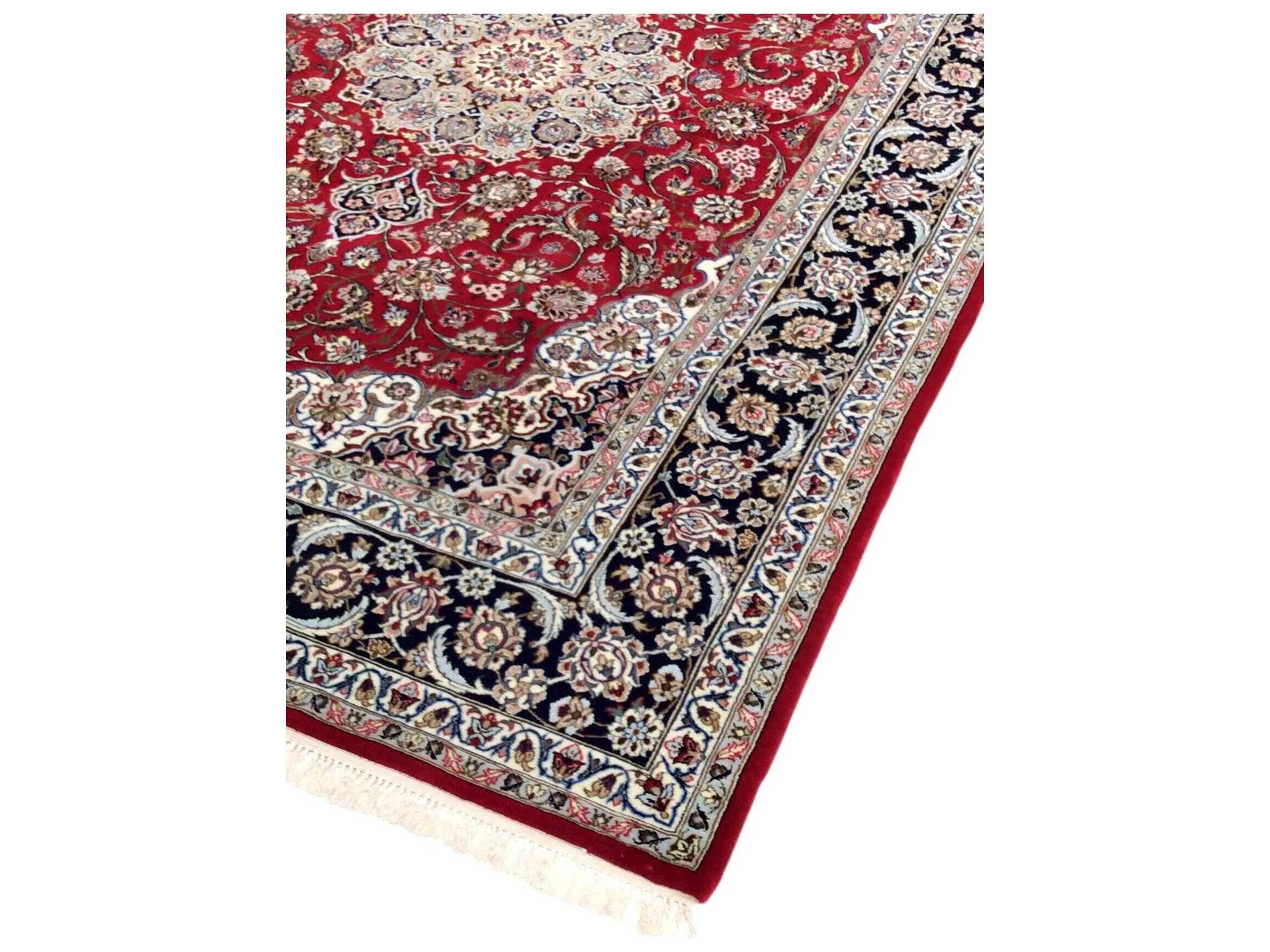Pasargad Home Azerbaijan Bordered Area Rug