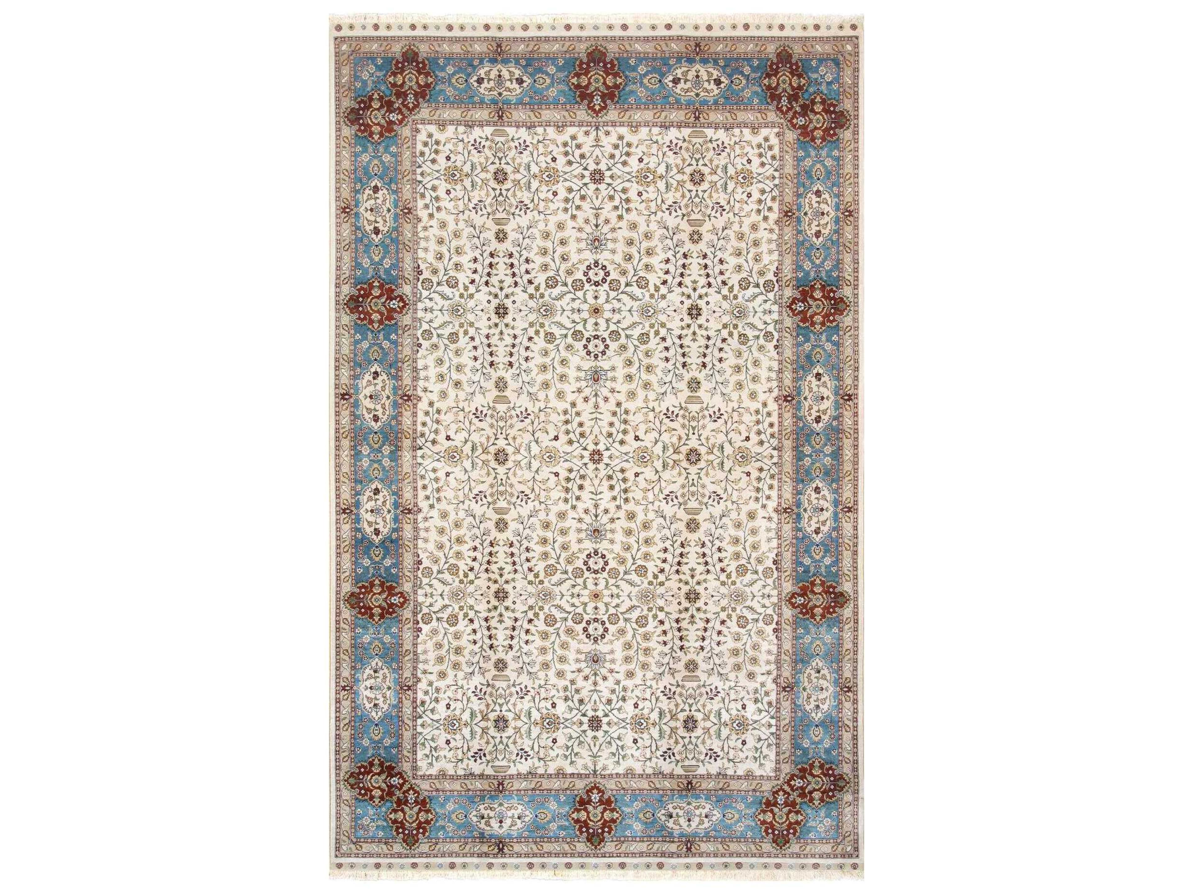 Hereke Bordered Area Rug