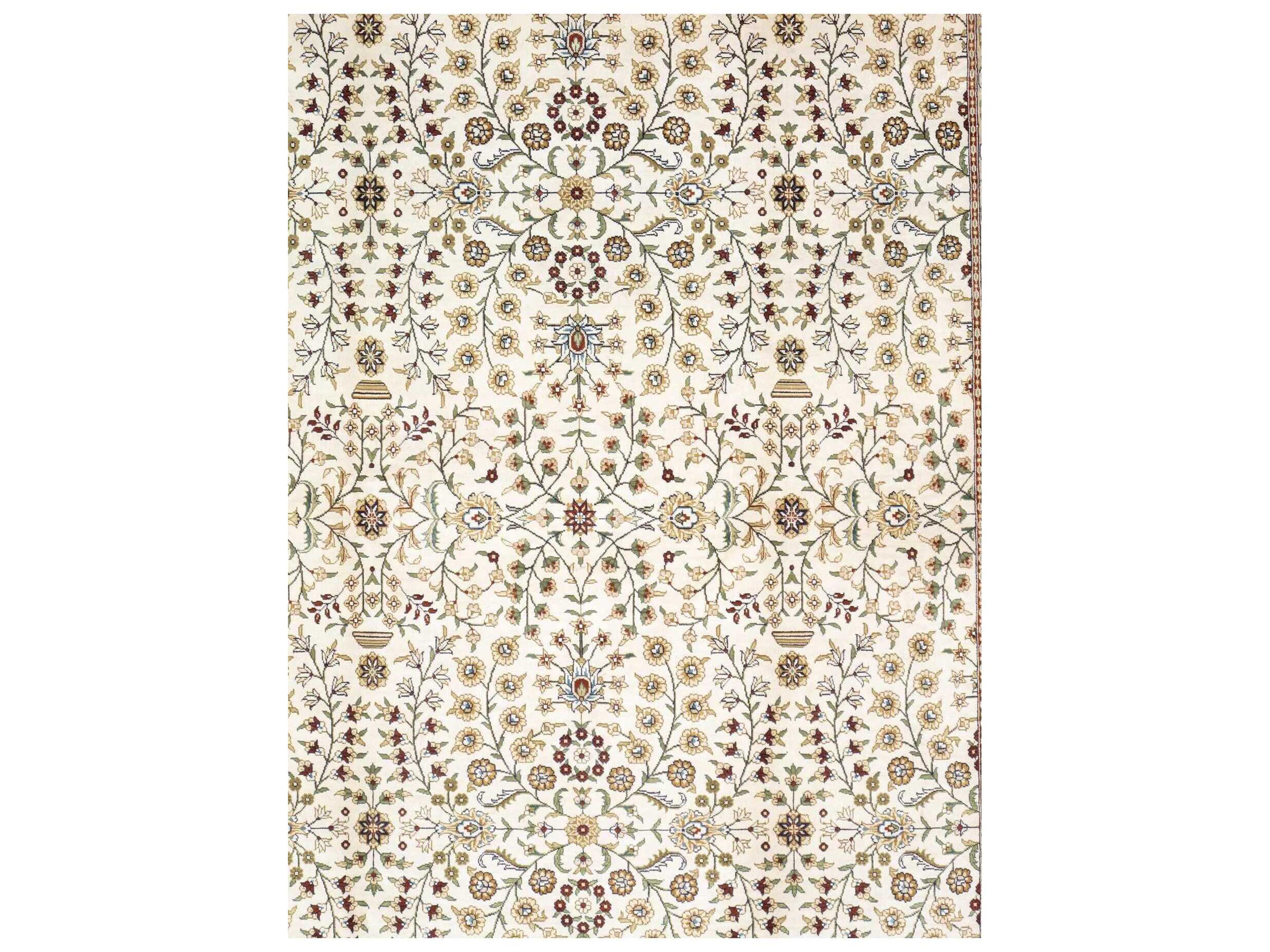Pasargad Home Hereke Bordered Area Rug