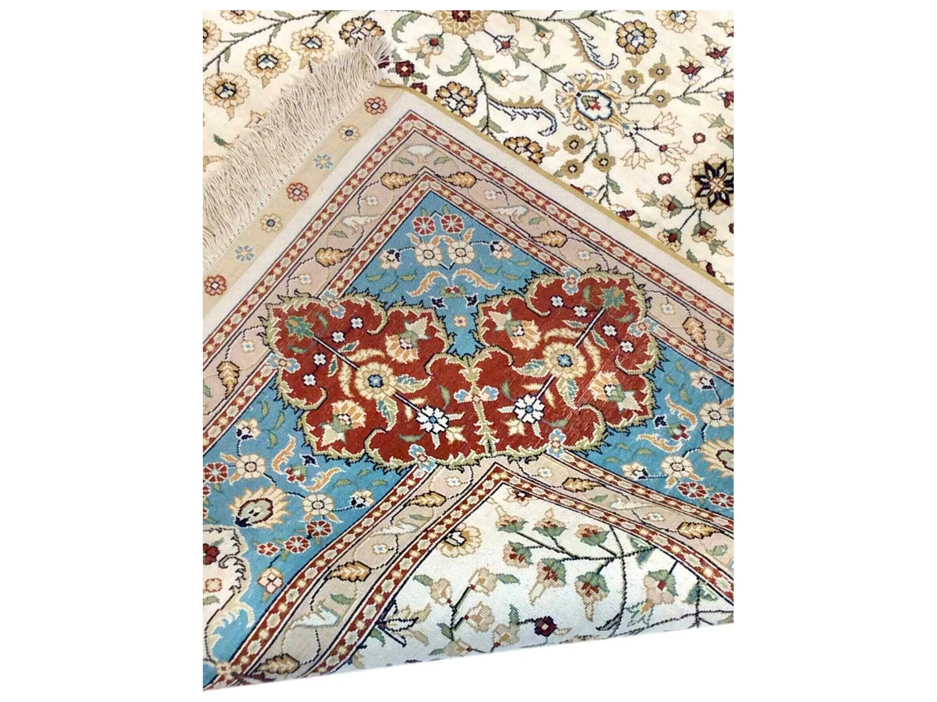 Pasargad Home Hereke Bordered Area Rug