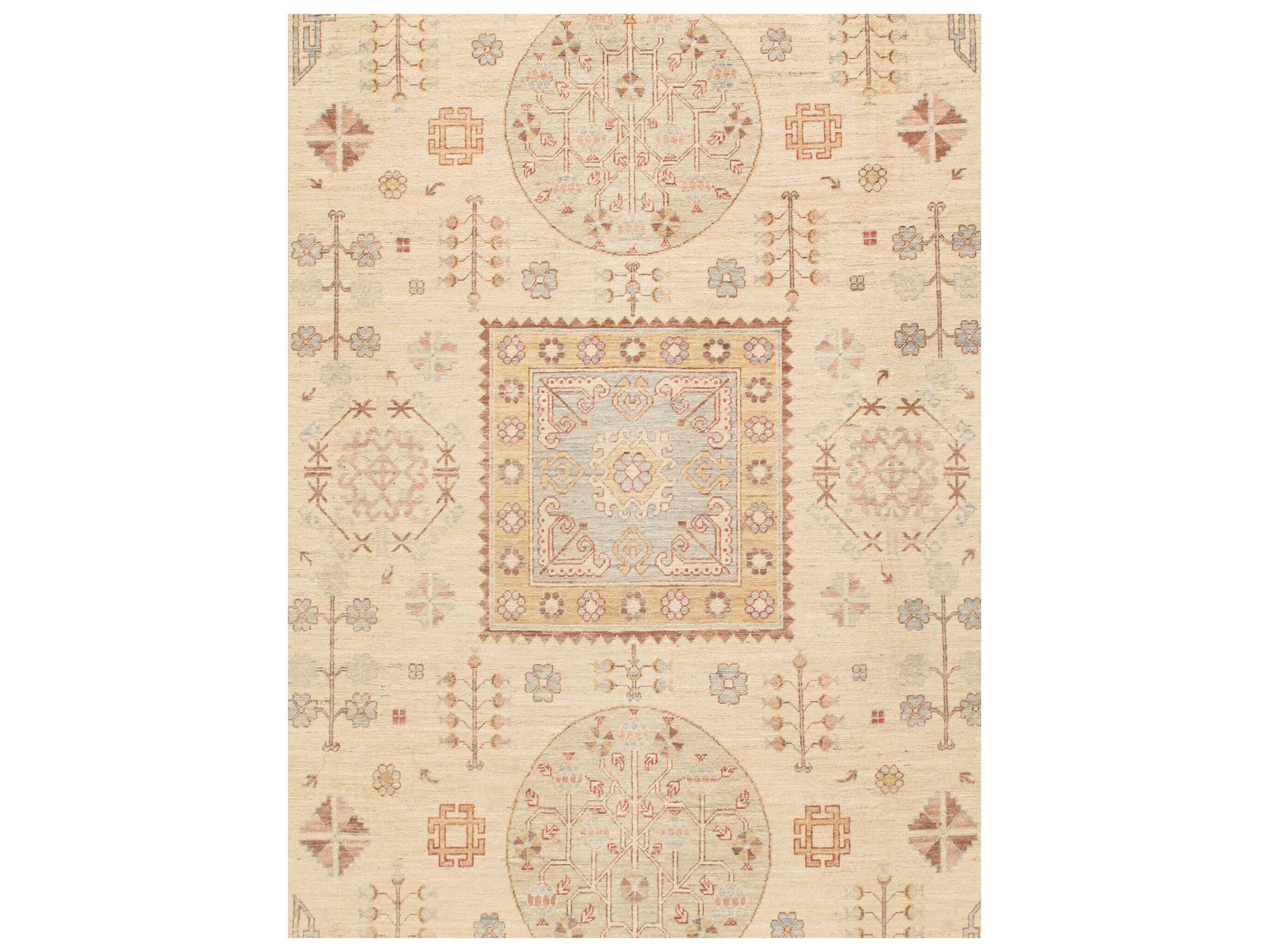 Pasargad Home Azerbaijan Bordered Area Rug