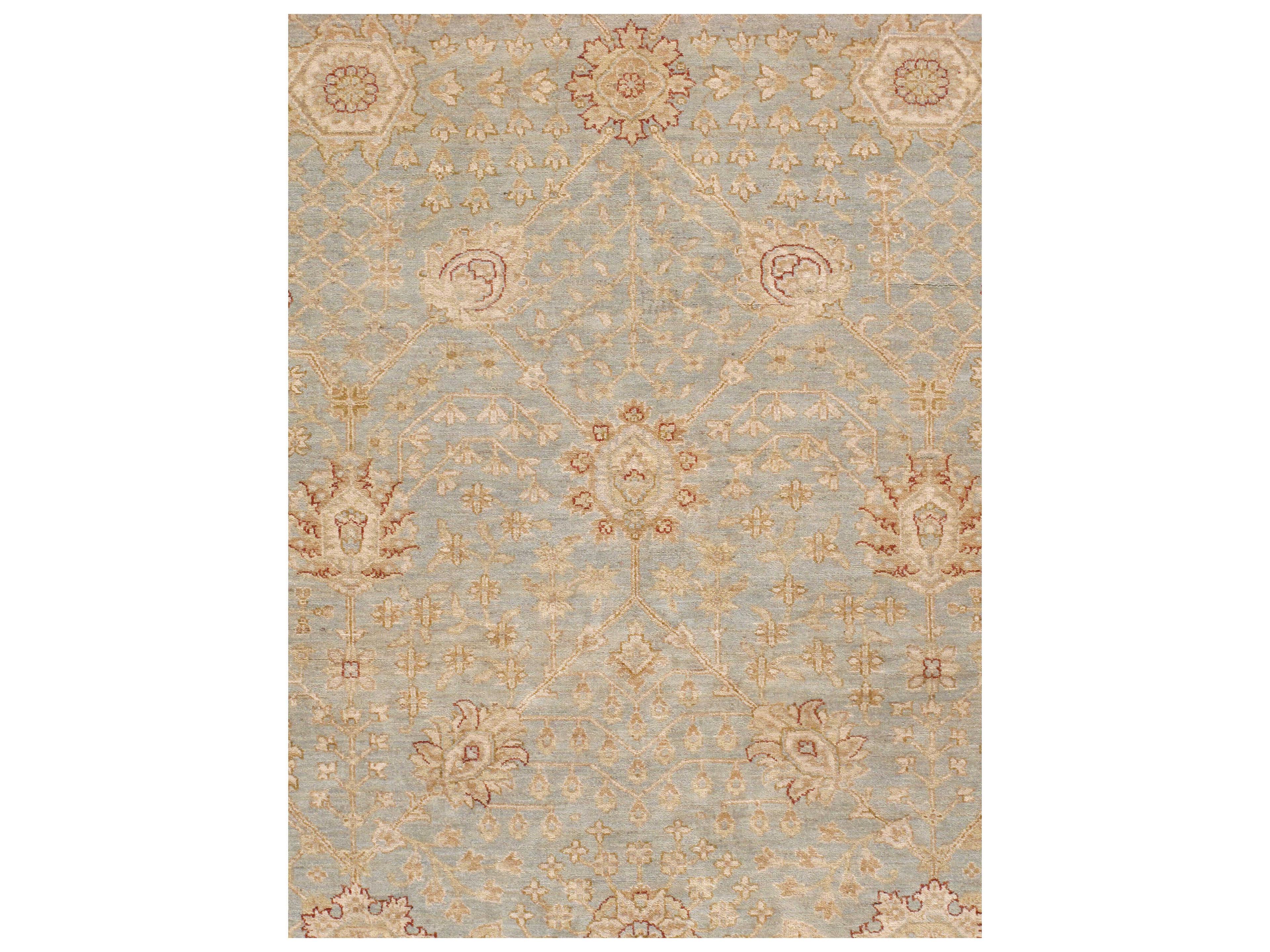 Pasargad Home Melody Bordered Runner Area Rug