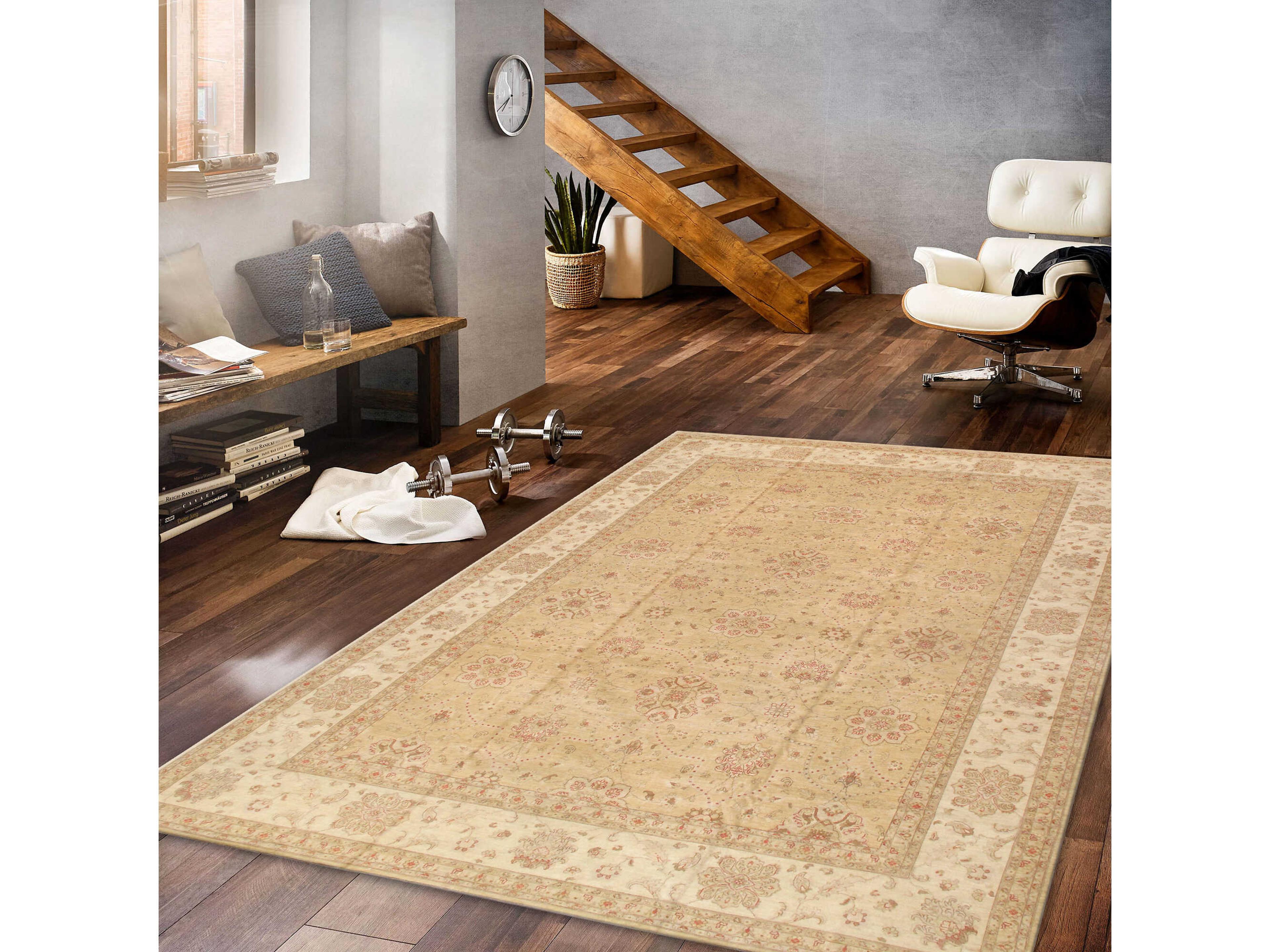 Pasargad Home Denver Bordered Area Rug