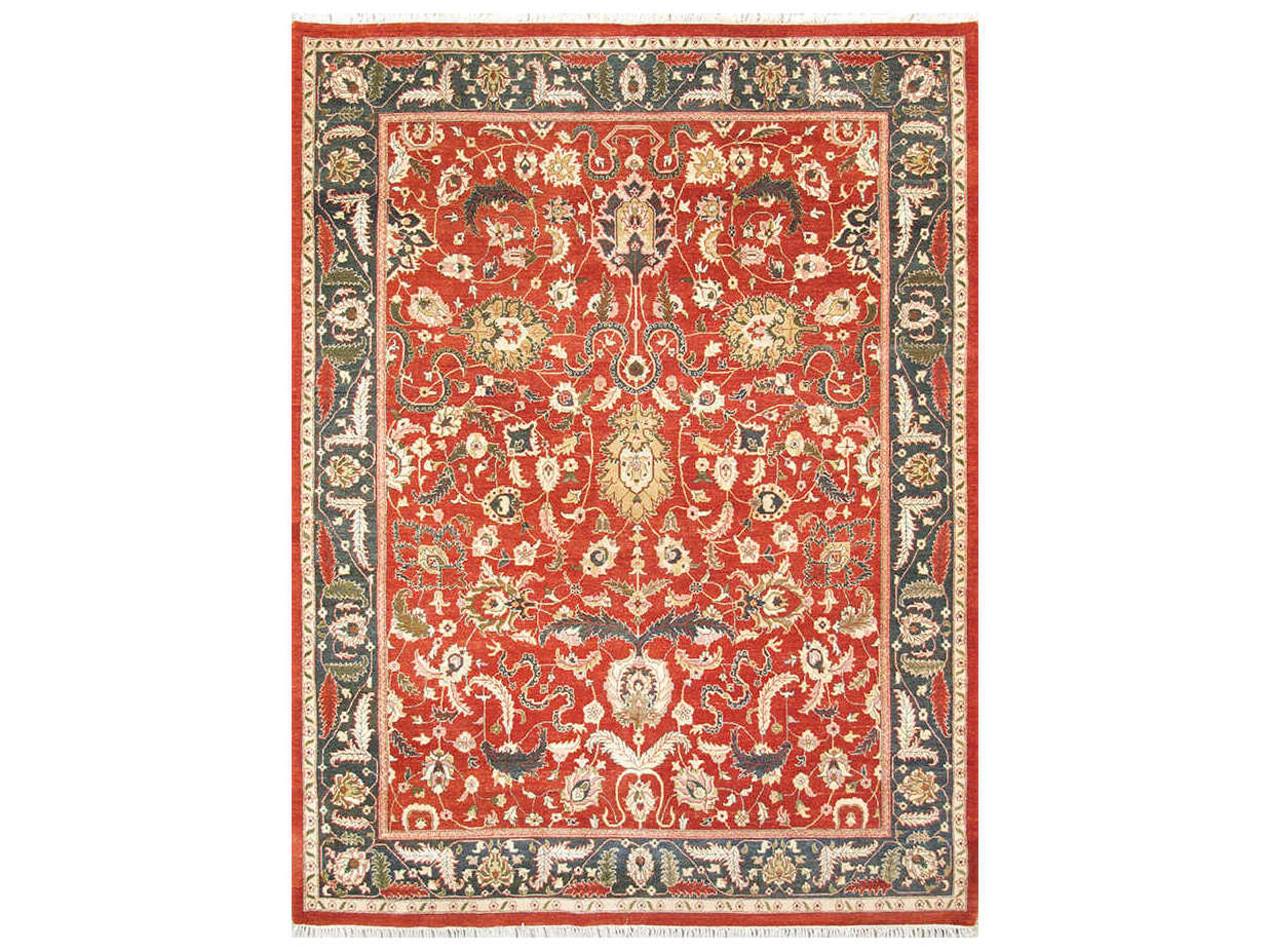 Agra Bordered Area Rug