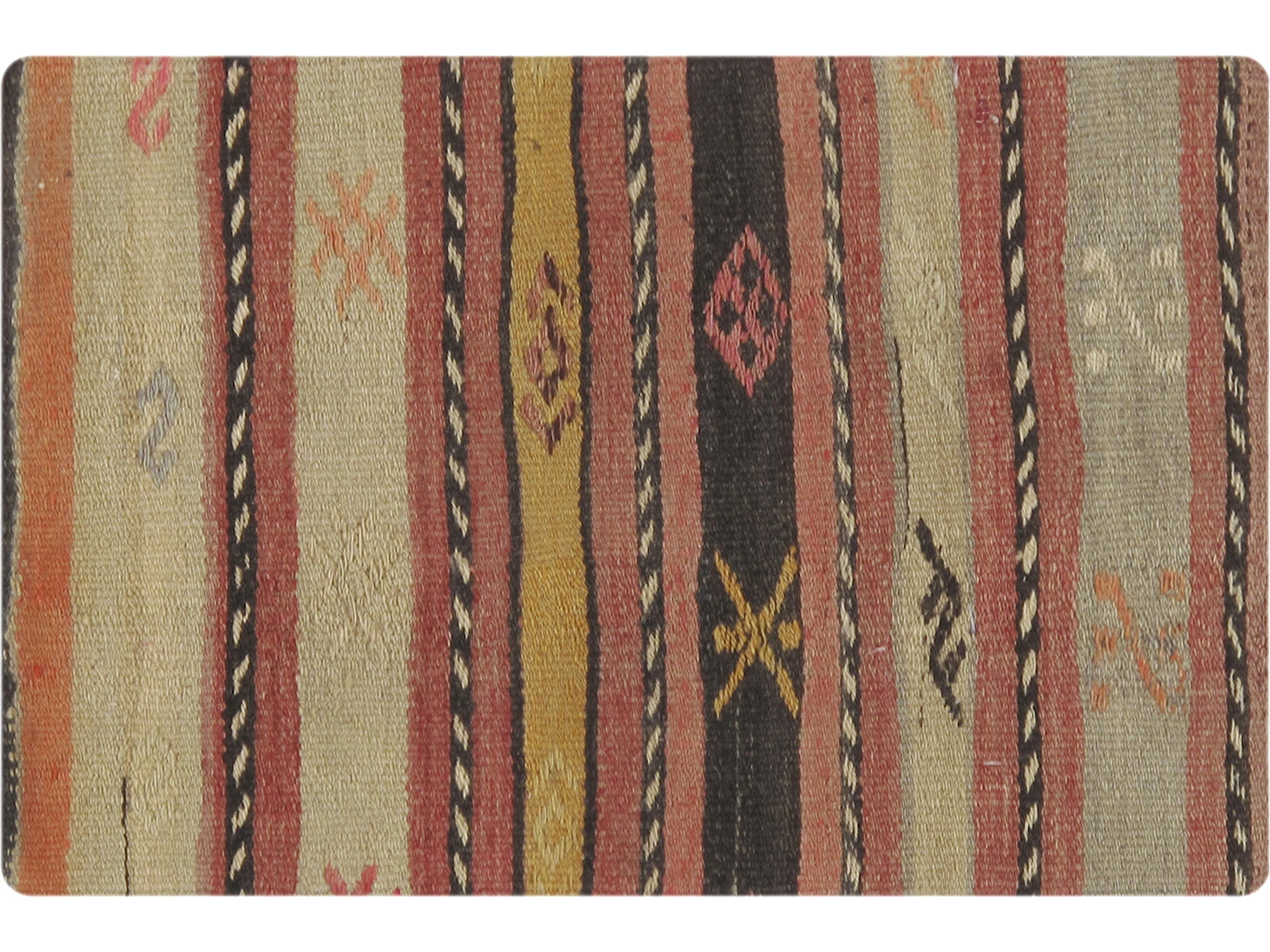 Vintage Turkish Kilim Pillow Cover