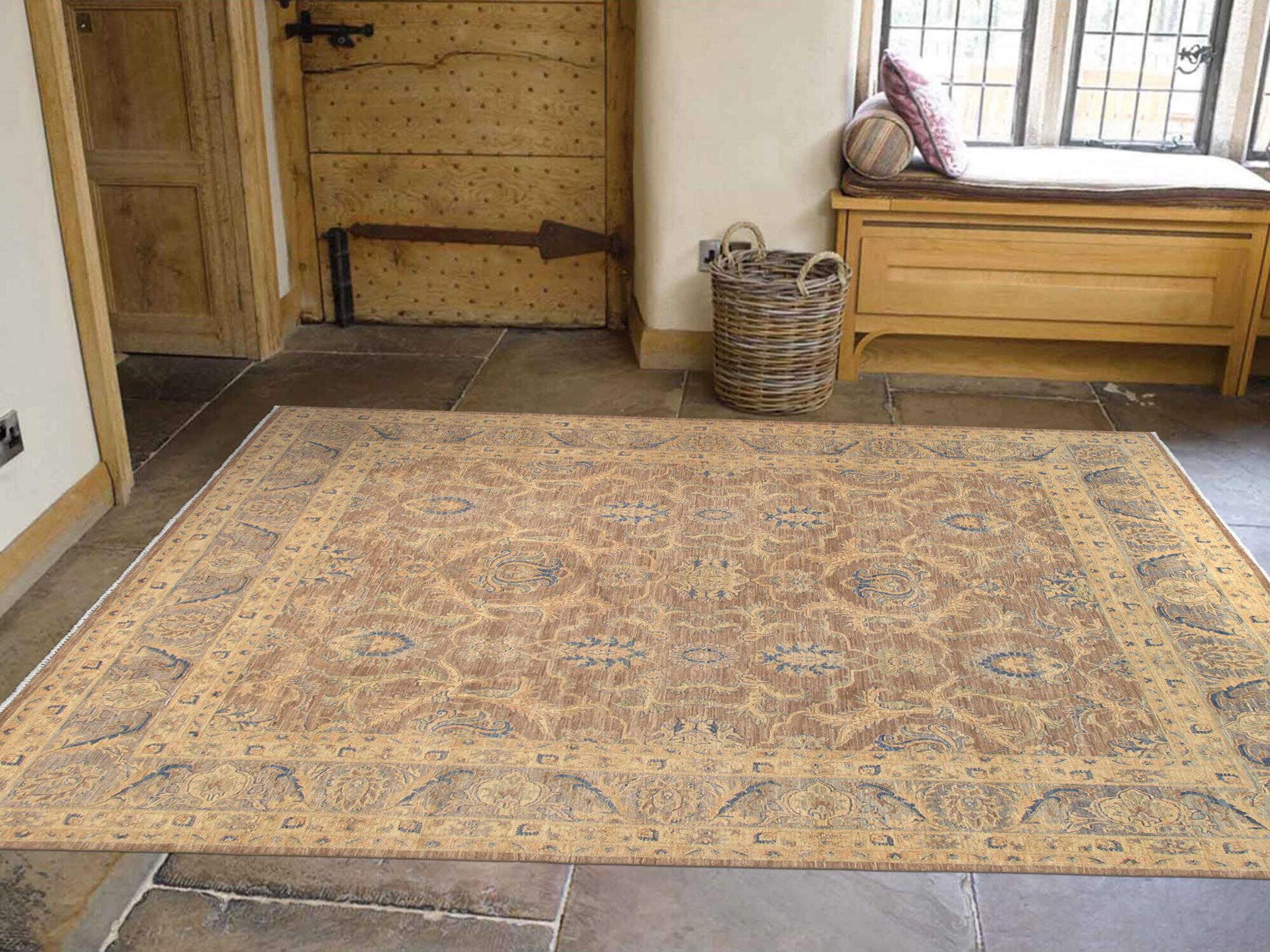 Pasargad Home Denver Bordered Area Rug
