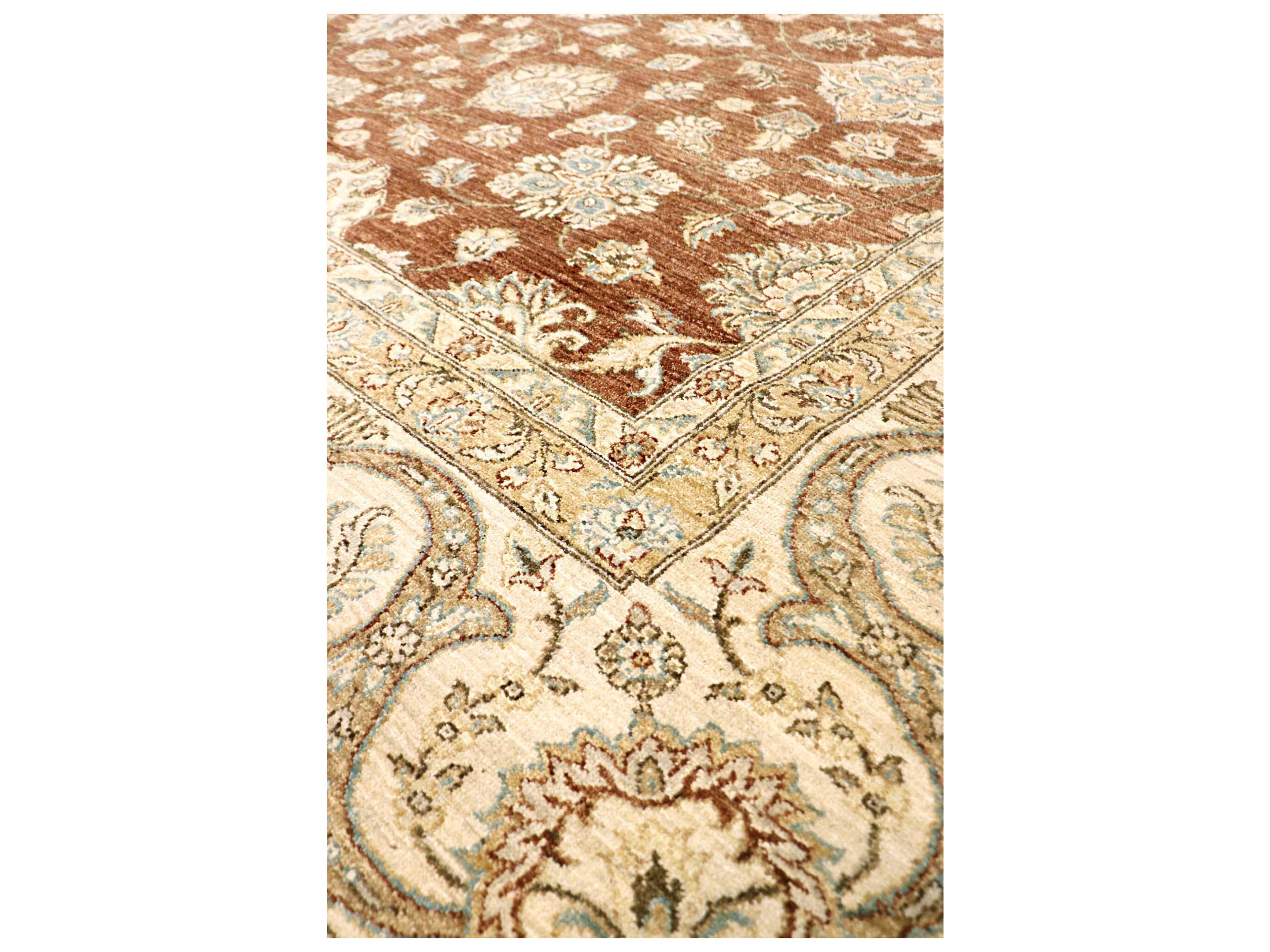 Pasargad Home Melody Bordered Area Rug