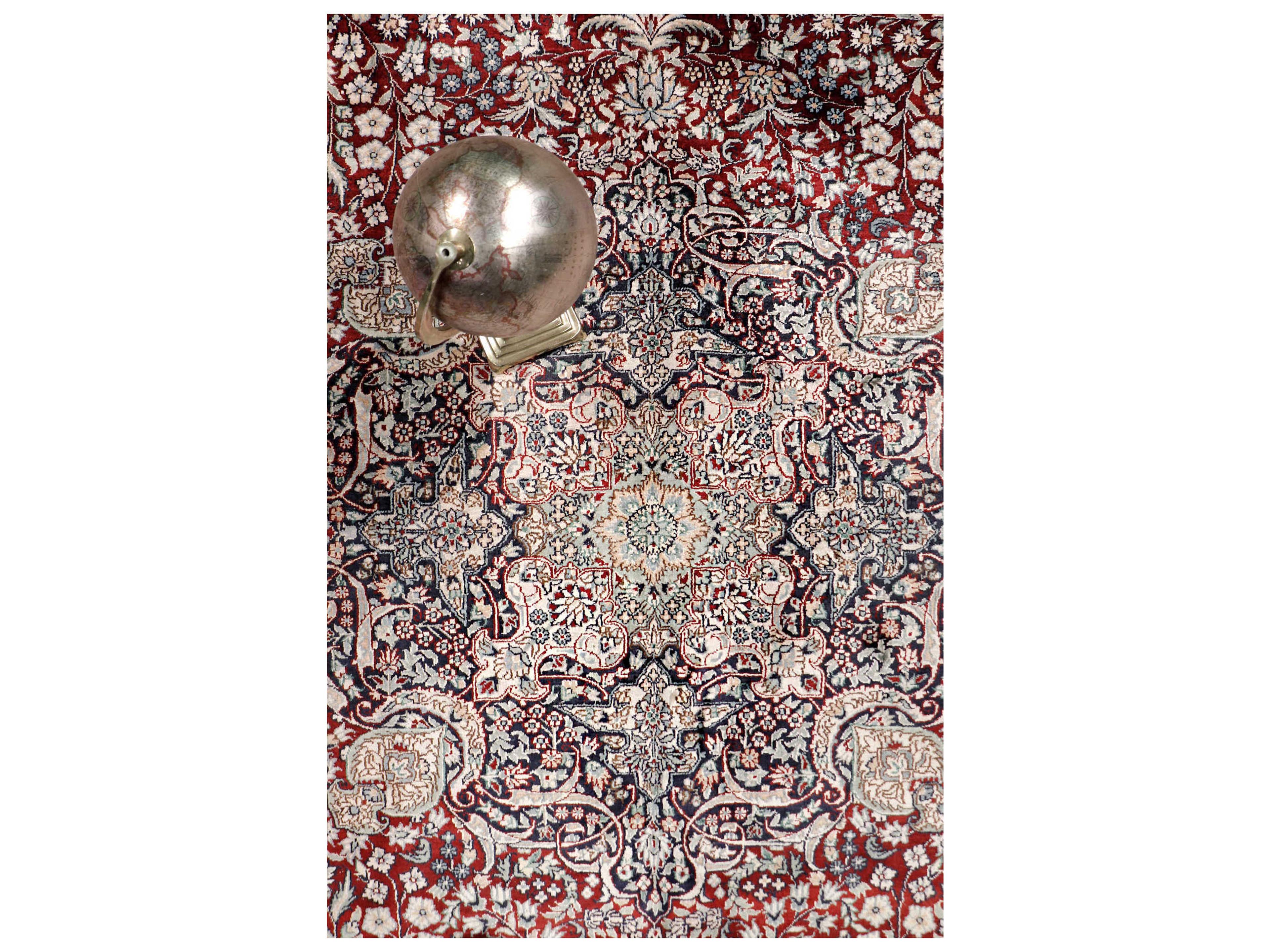 Pasargad Home Azerbaijan Bordered Area Rug