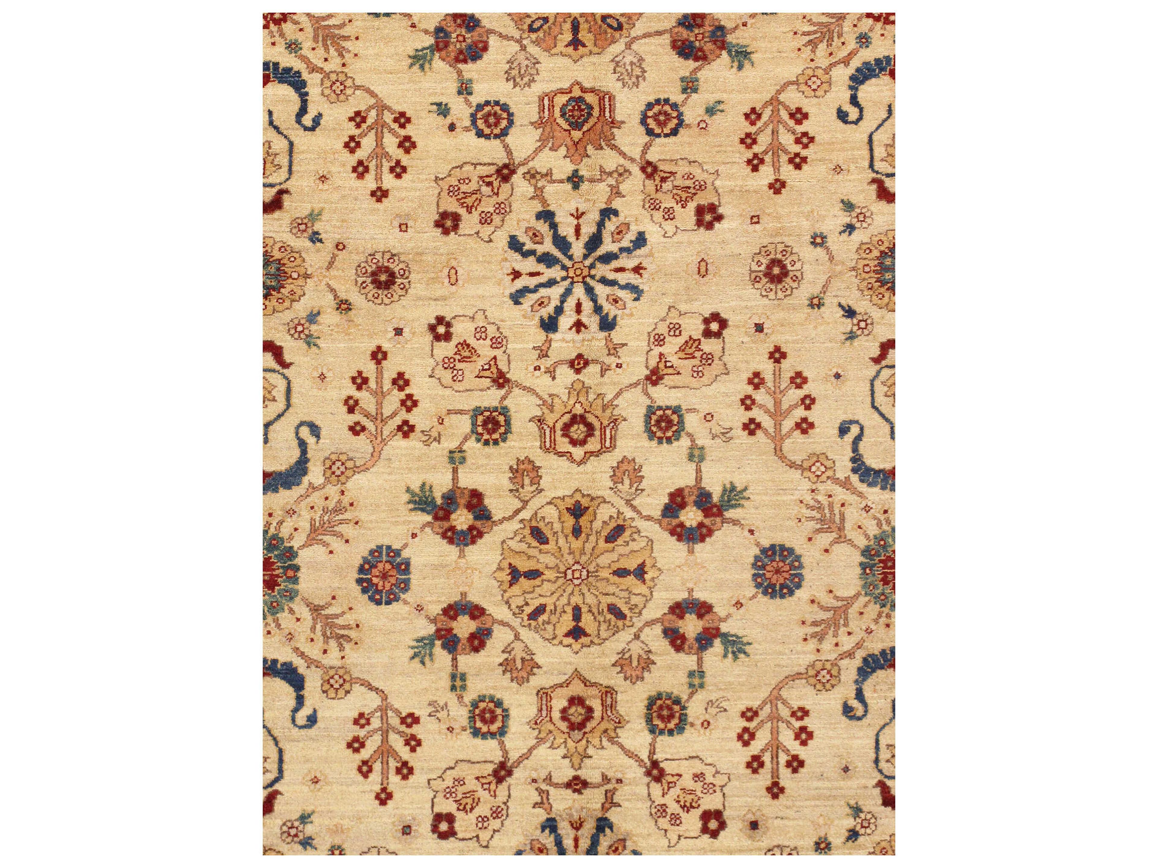 Pasargad Home Nomad Art Melody Bordered Area Rug