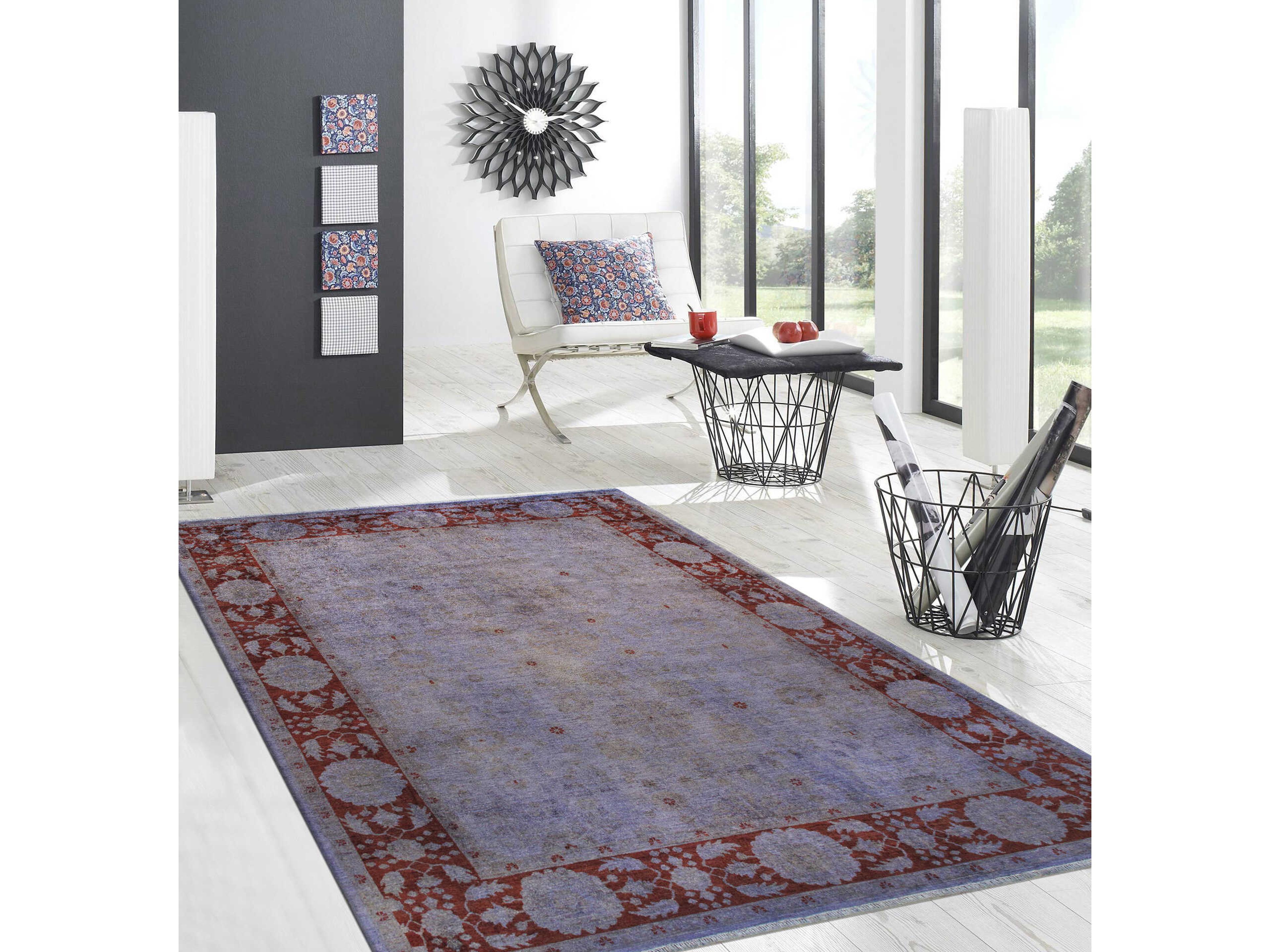 Pasargad Home Lahore Bordered Area Rug