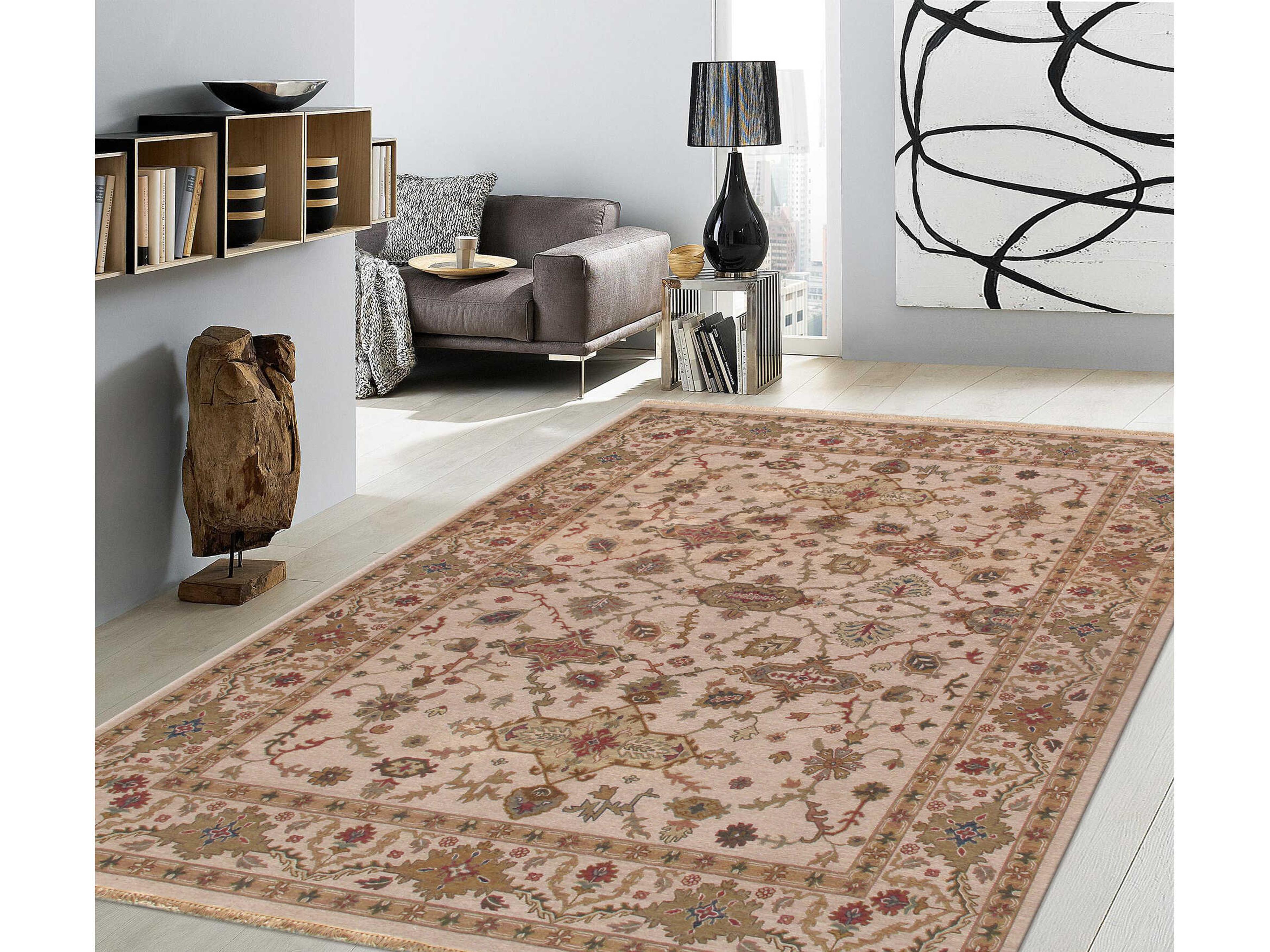 Pasargad Home Sumak Bordered Area Rug