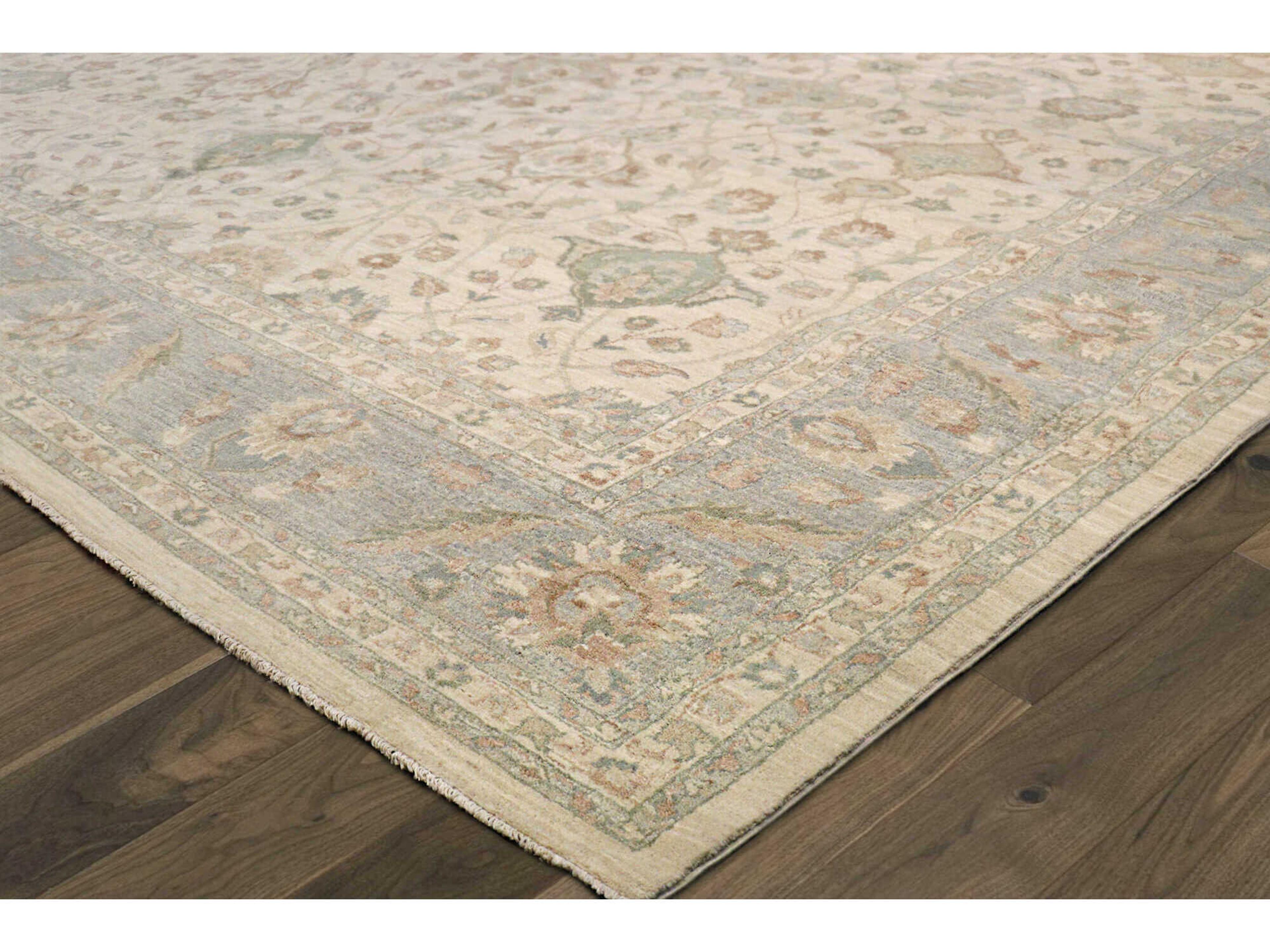 Pasargad Home Melody Bordered Area Rug