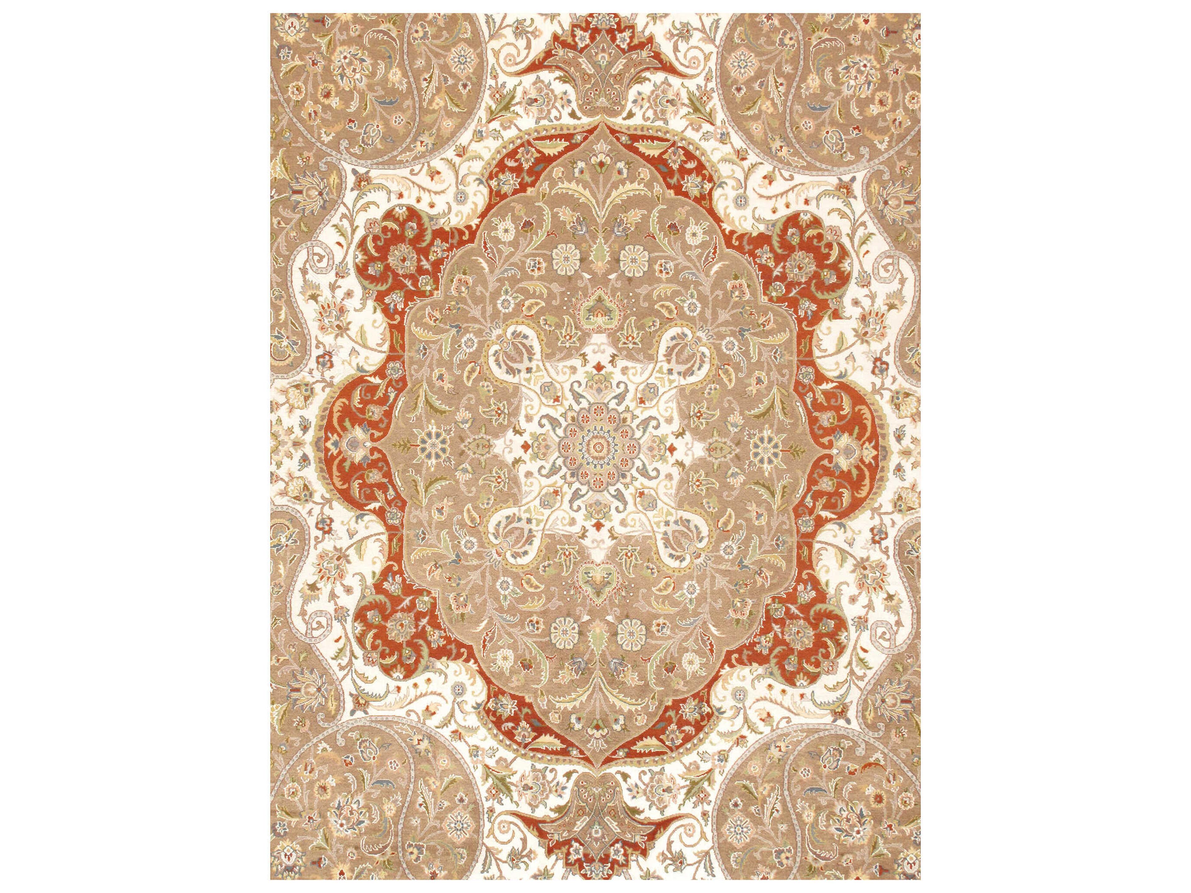 Pasargad Home Baku Bordered Area Rug