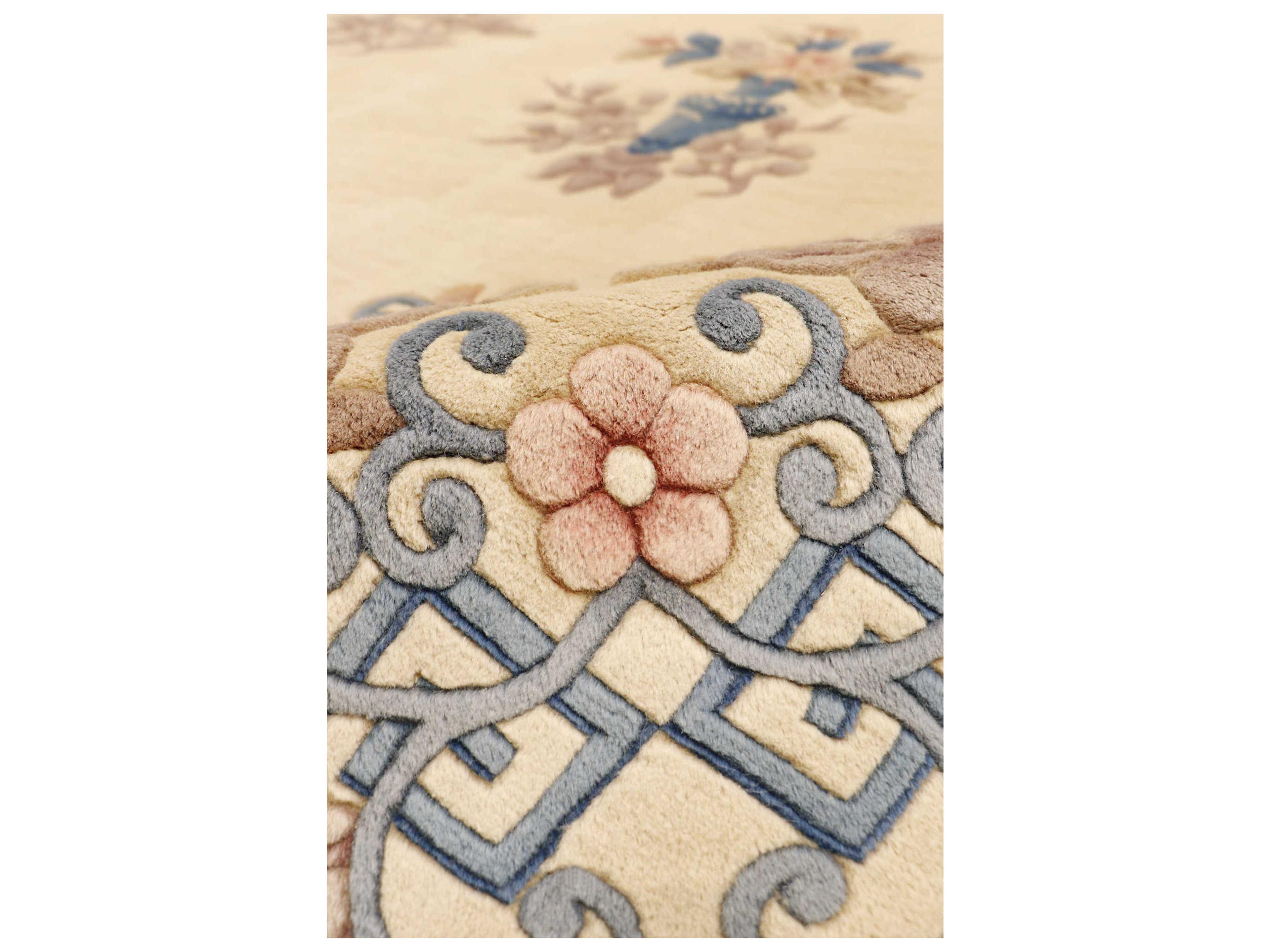 Pasargad Home Art Deco Bordered Area Rug