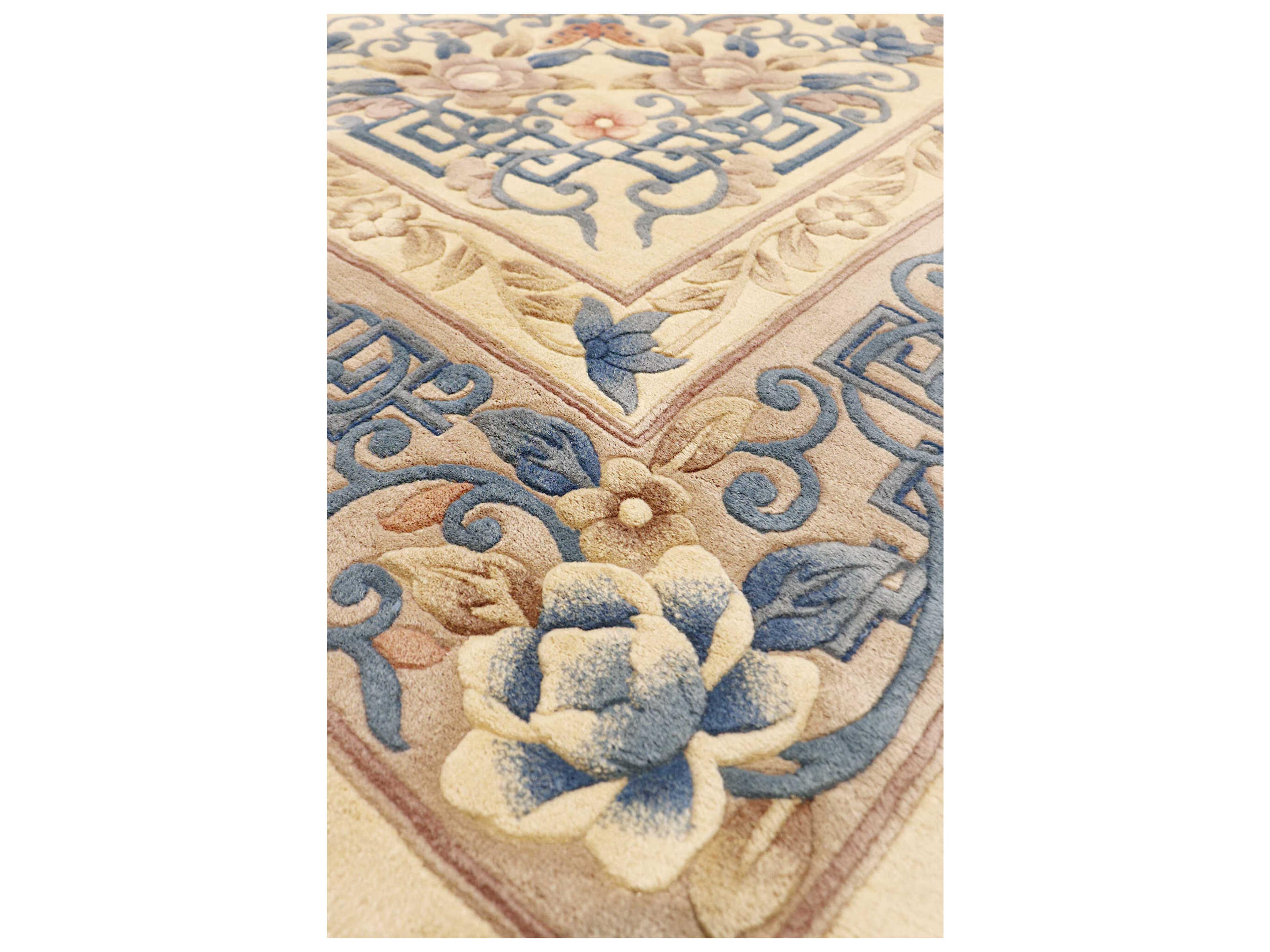 Pasargad Home Art Deco Bordered Area Rug