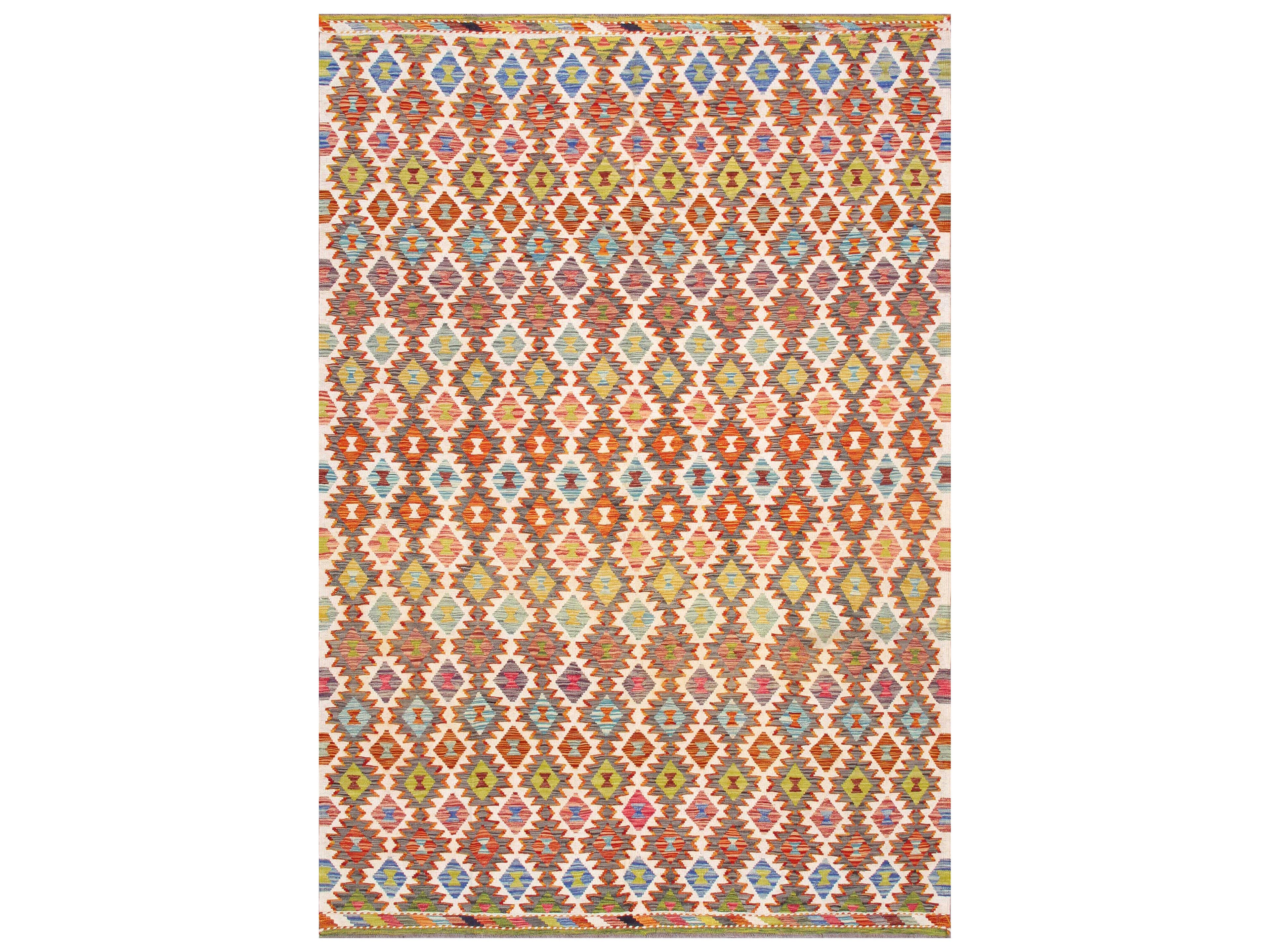 Kilim Flatweave Moroccan Area Rug