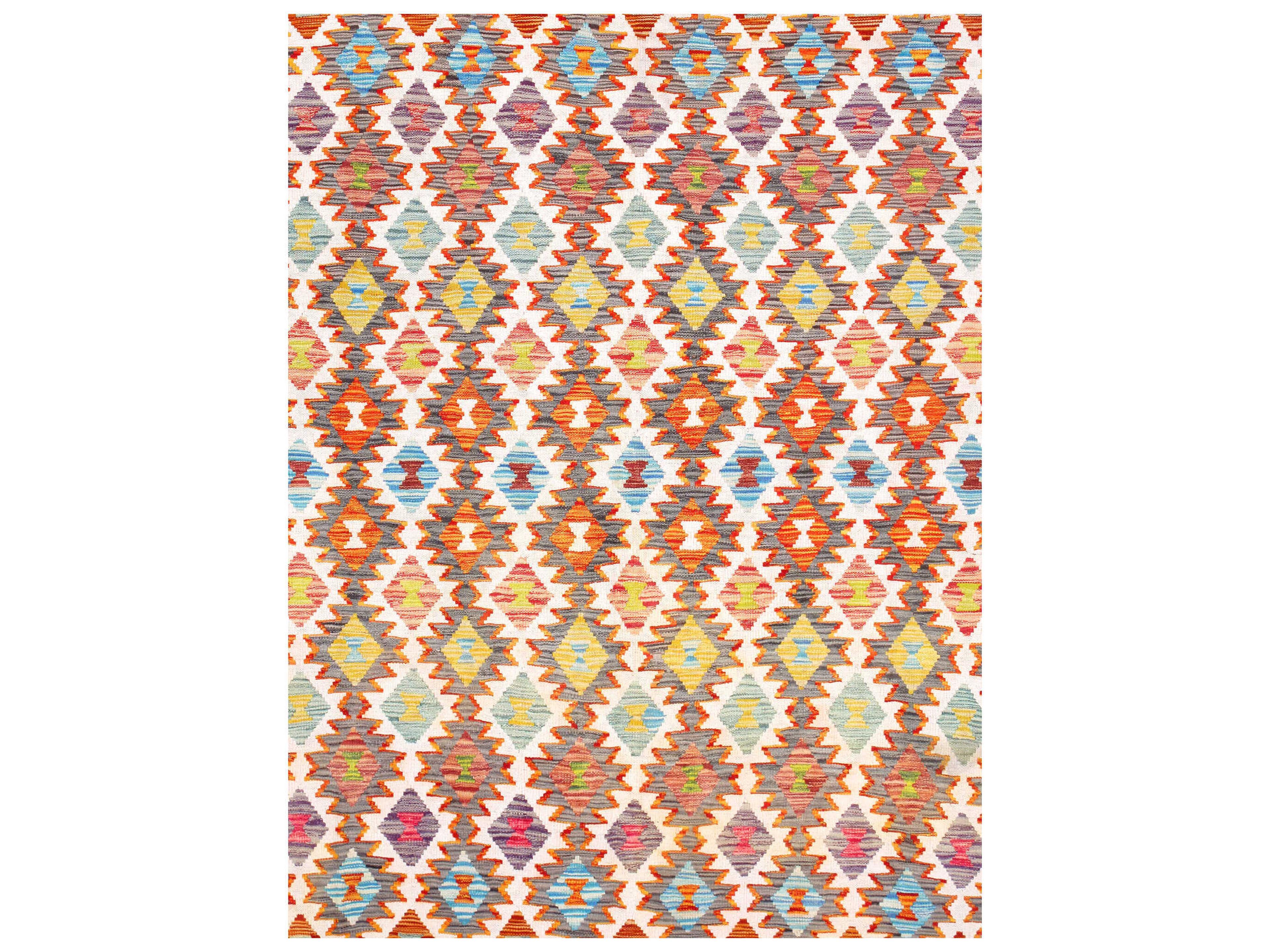 Pasargad Home Kilim Flatweave Moroccan Area Rug