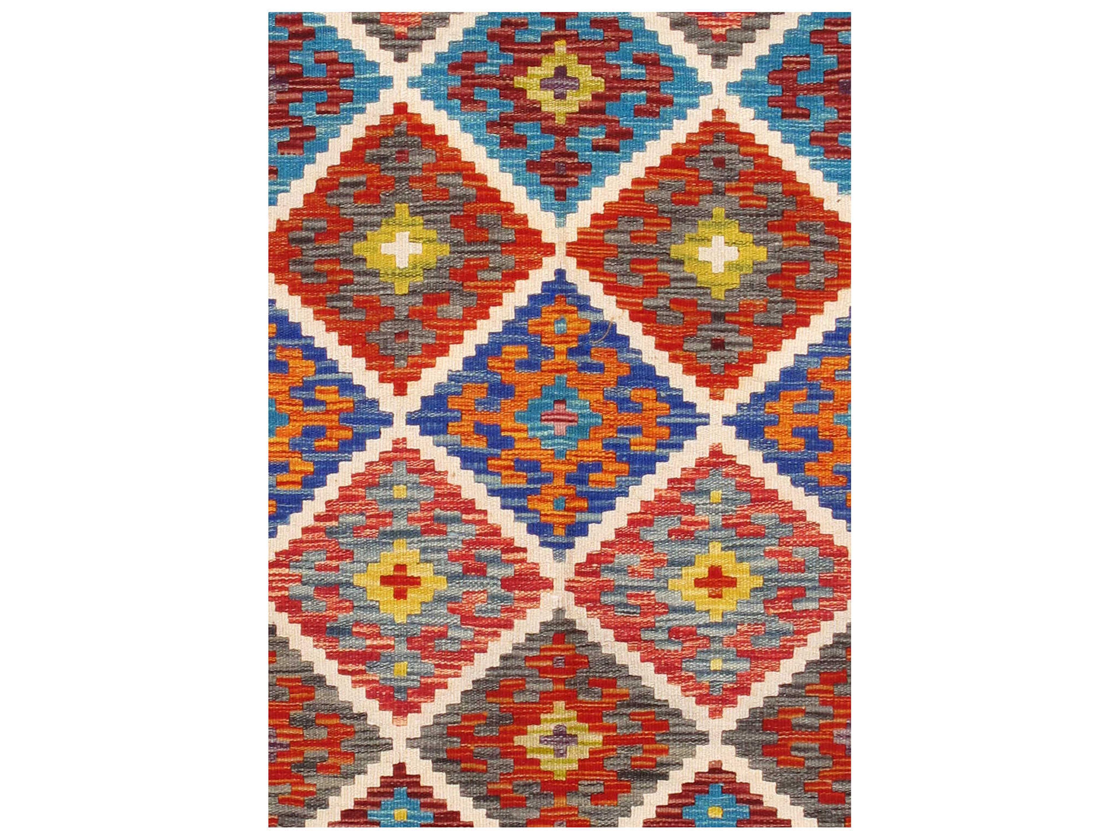 Pasargad Home Kilim Flatweave Moroccan Area Rug