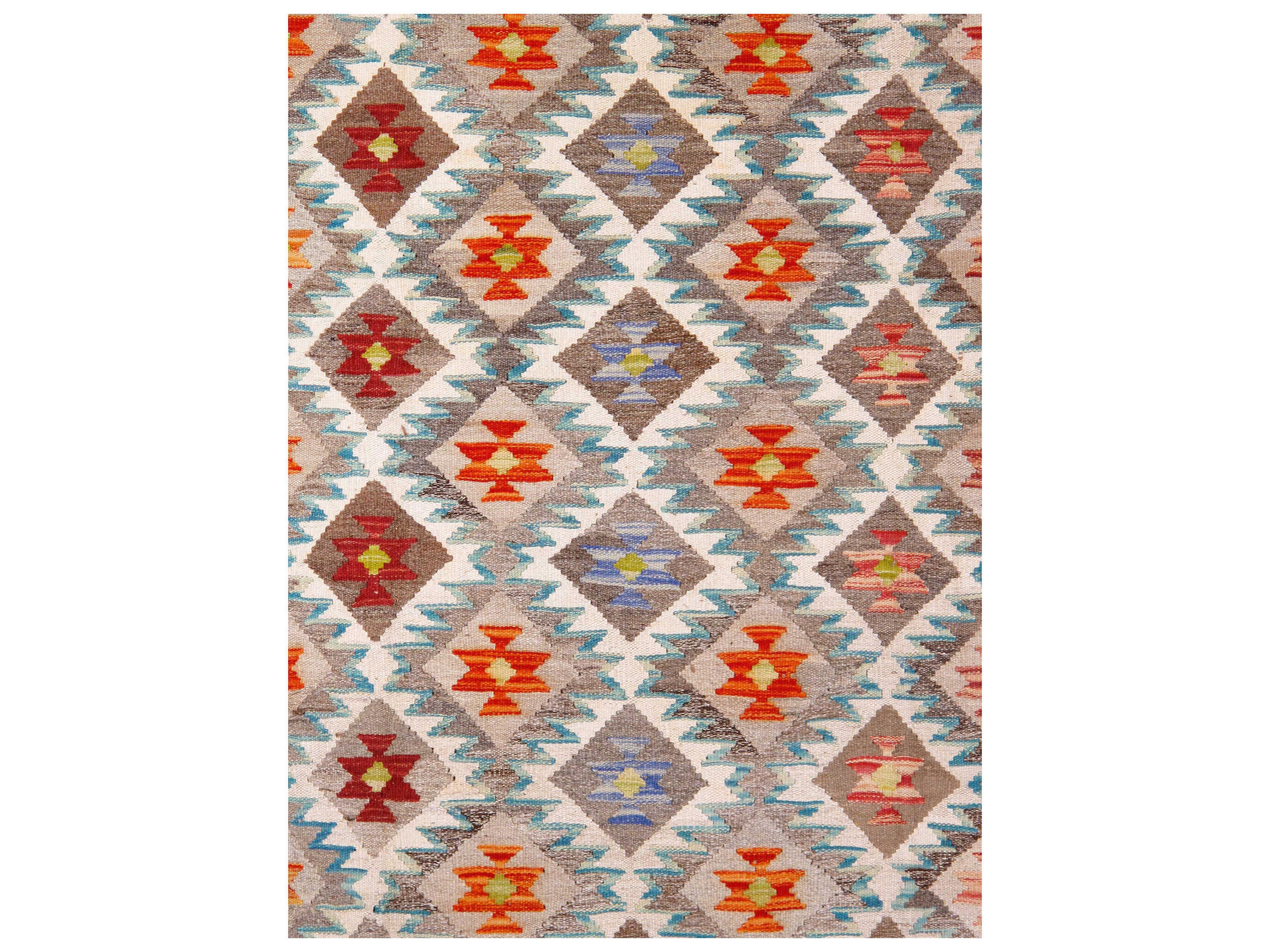 Pasargad Home Kilim Flatweave Moroccan Area Rug