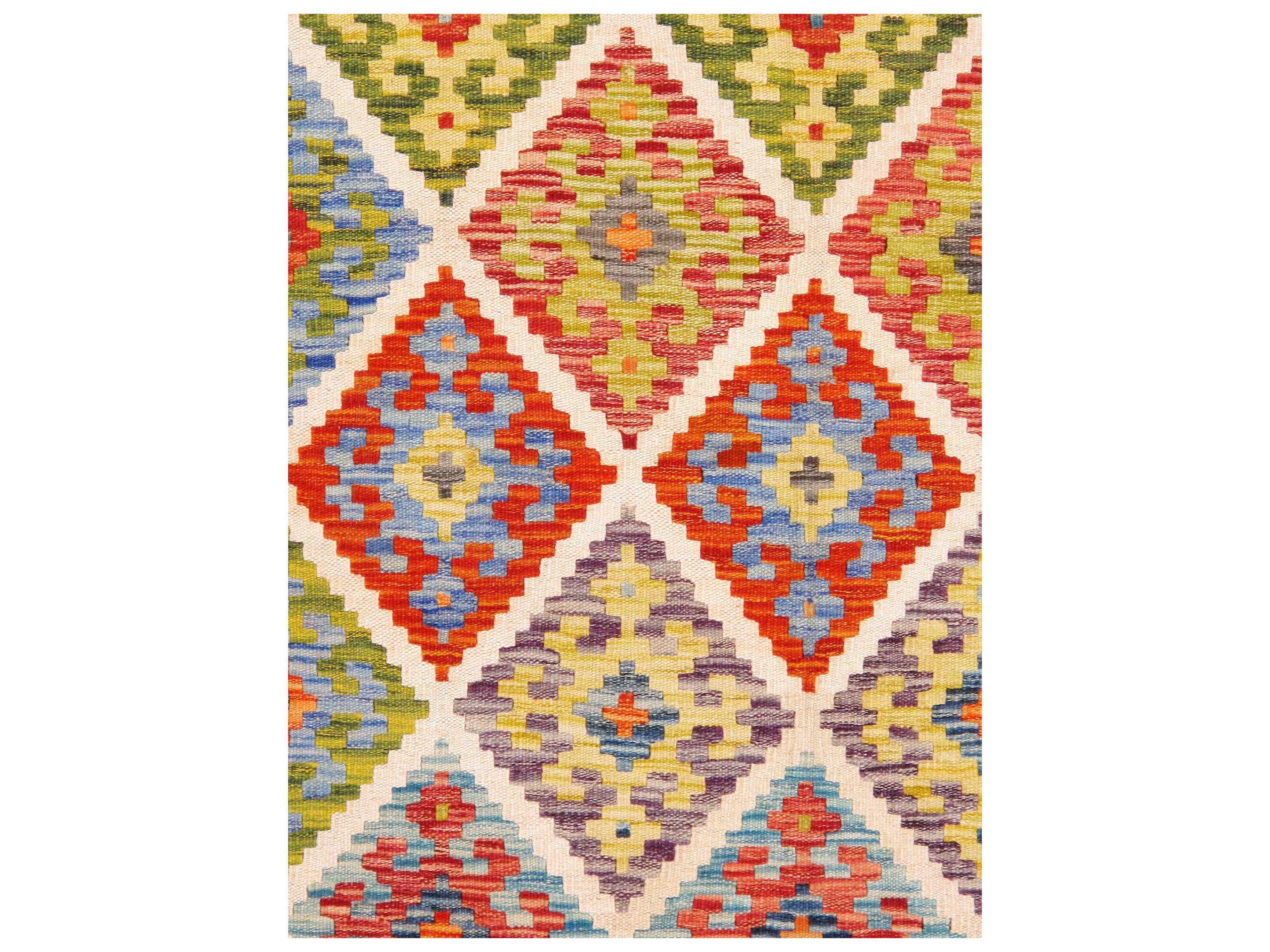 Pasargad Home Kilim Flatweave Moroccan Area Rug