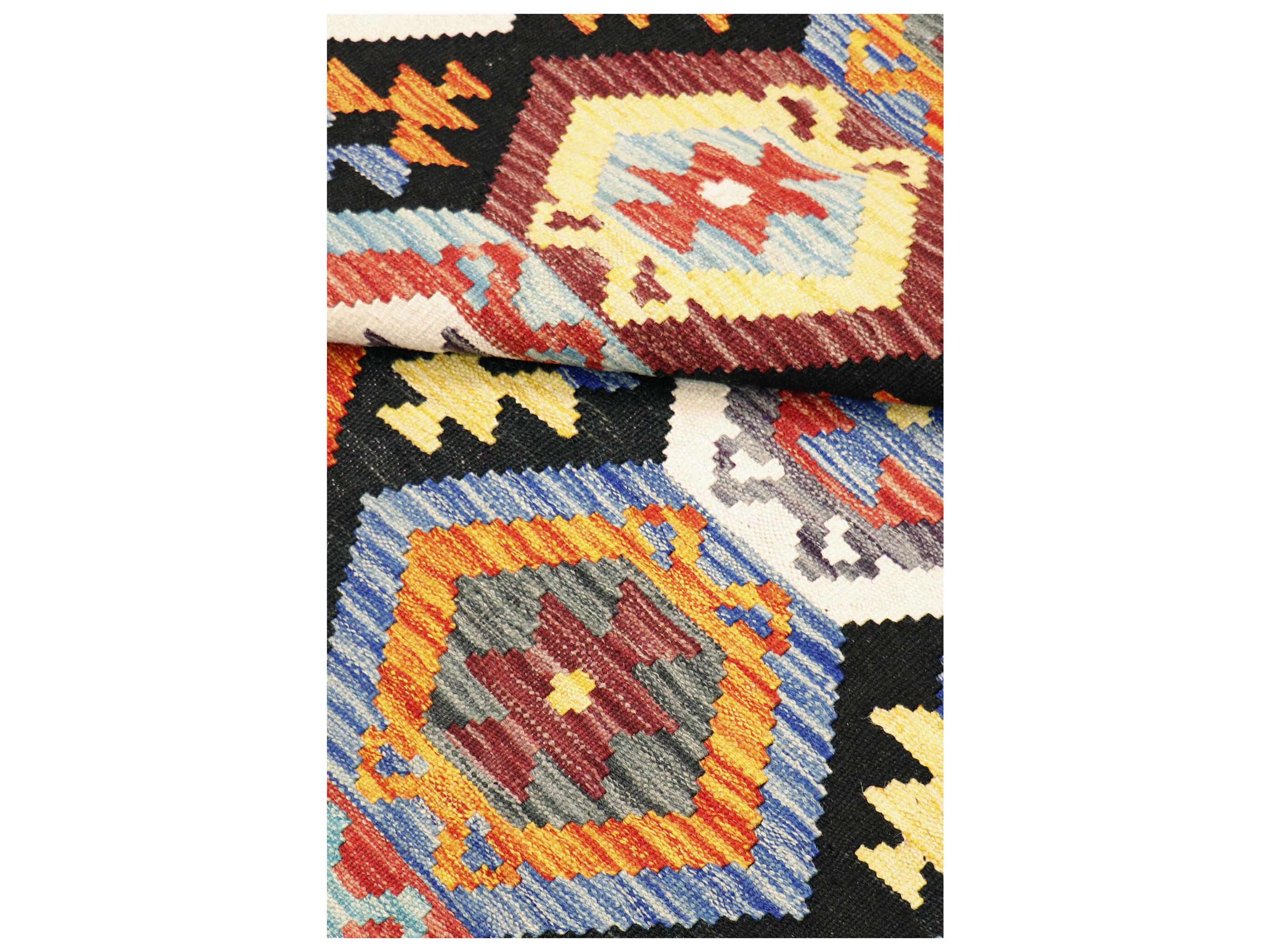Pasargad Home Kilim Flatweave Moroccan Area Rug