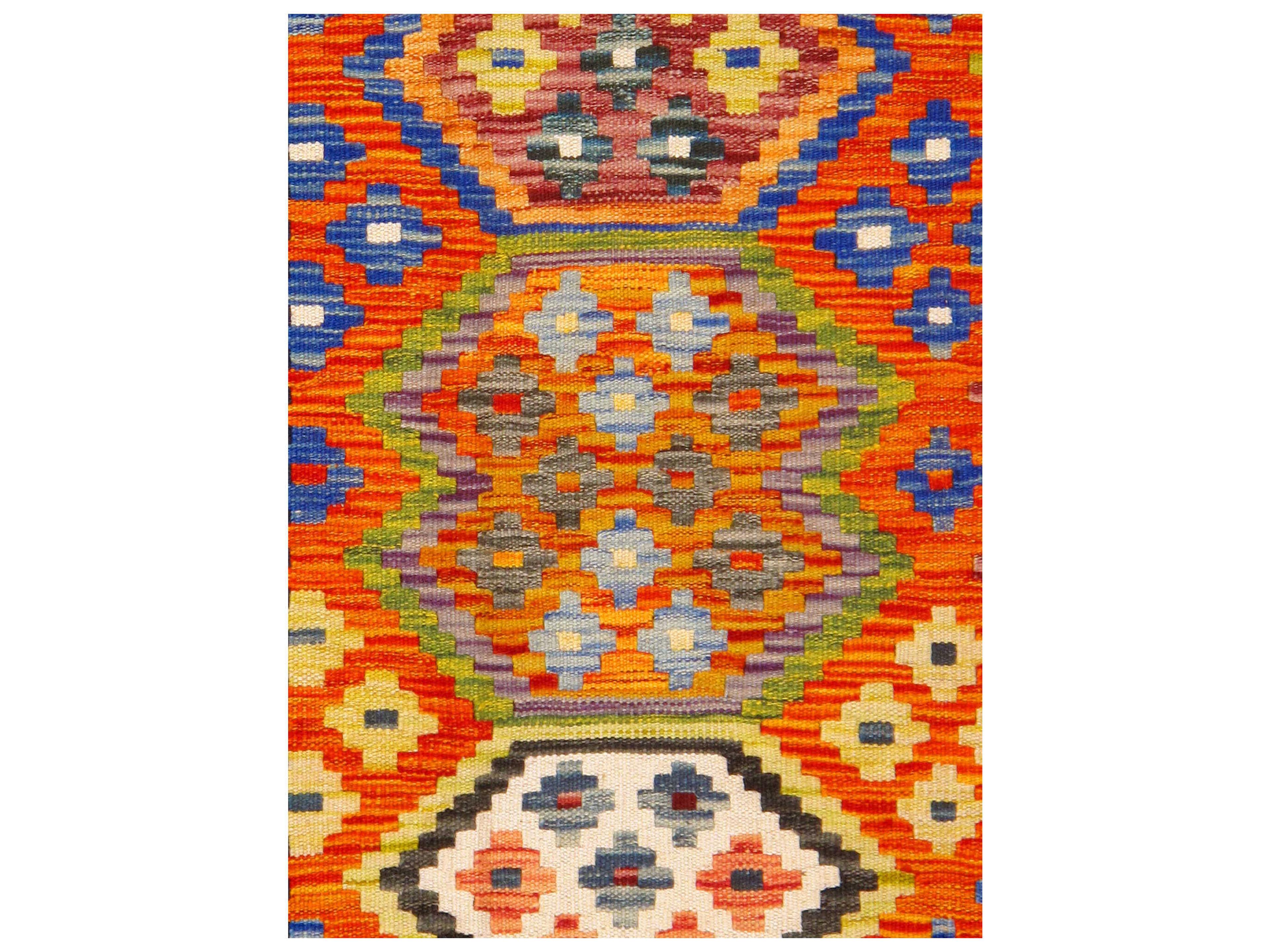 Pasargad Home Kilim Flatweave Oriental Area Rug