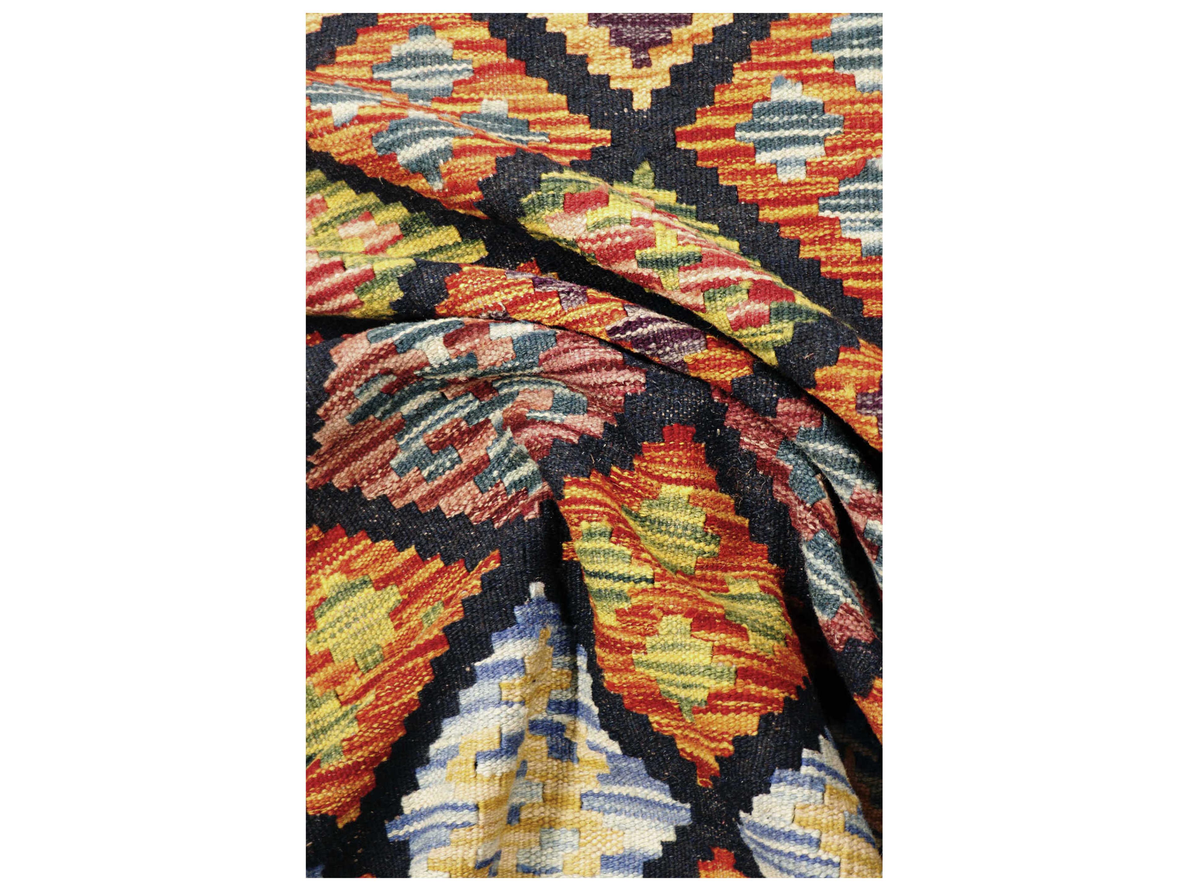 Pasargad Home Kilim Flatweave Moroccan Area Rug