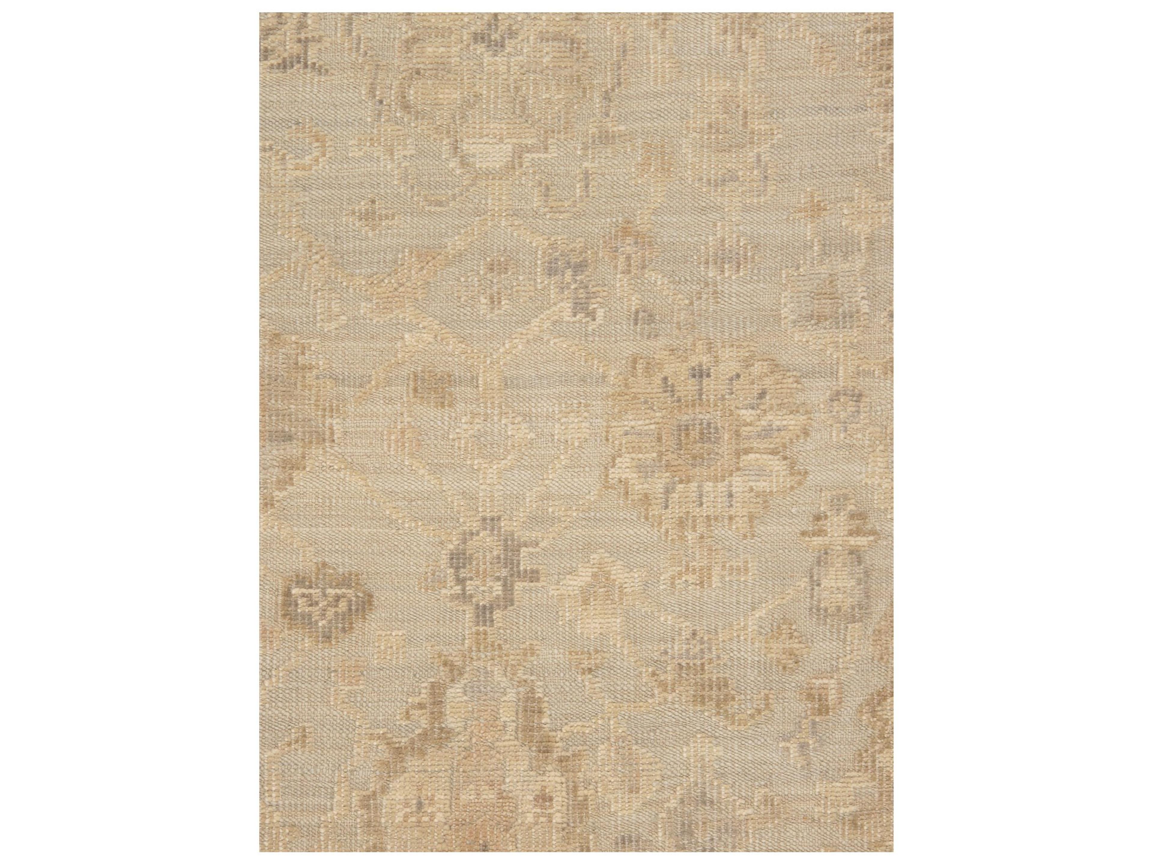 Pasargad Home Oushak Bordered Area Rug