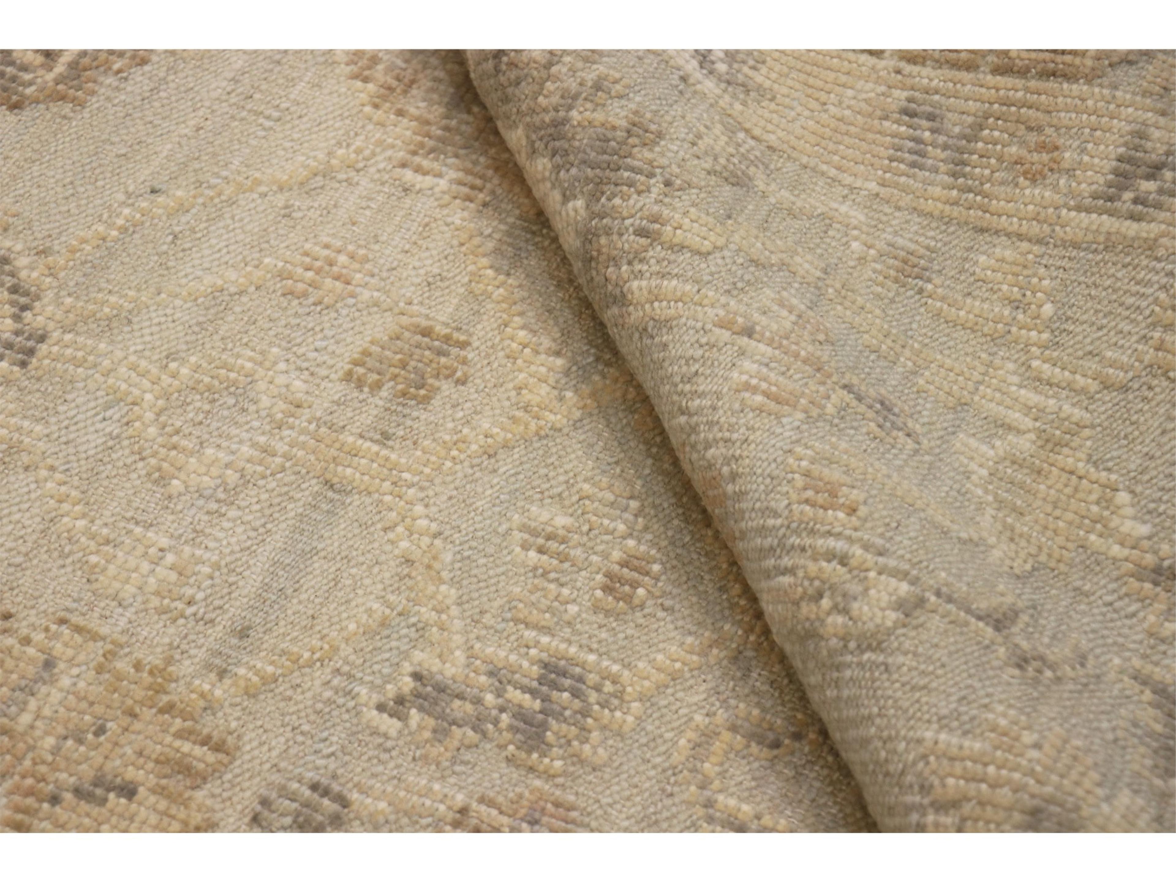 Pasargad Home Oushak Bordered Area Rug