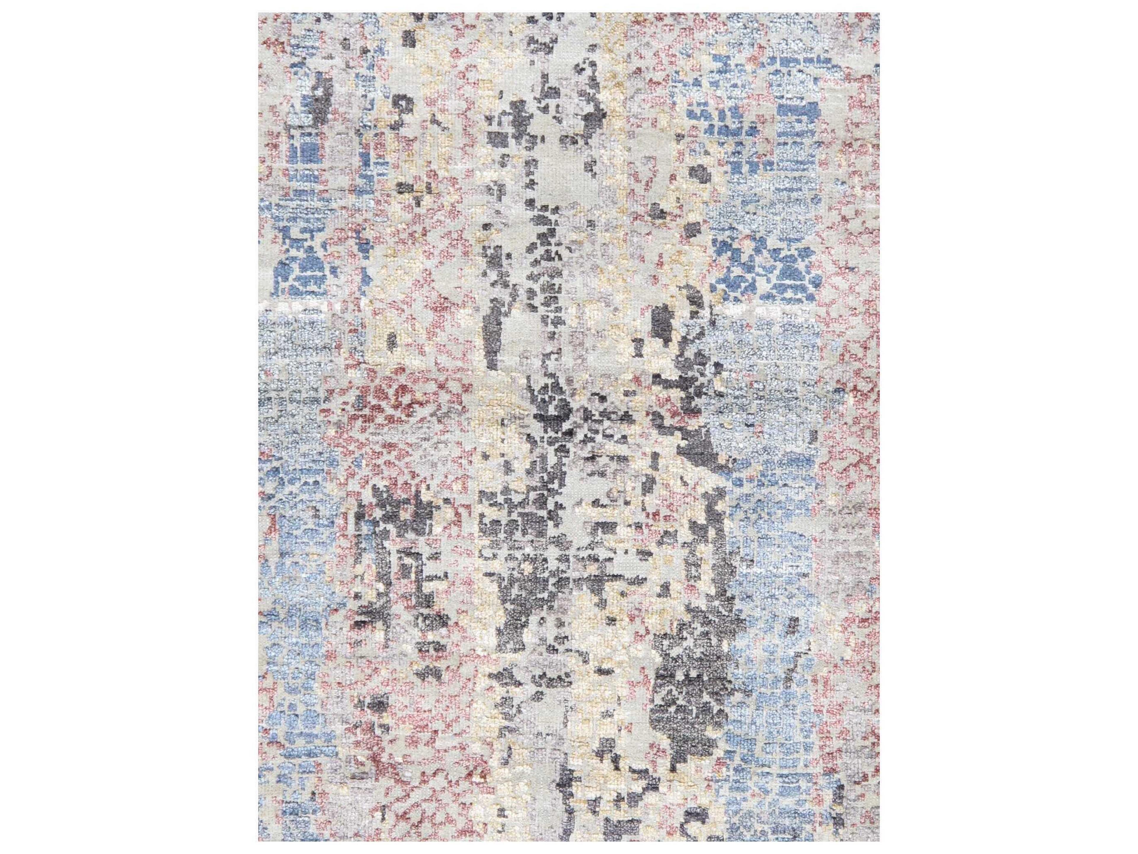 Pasargad Home Modern Gemstone Abstract Area Rug