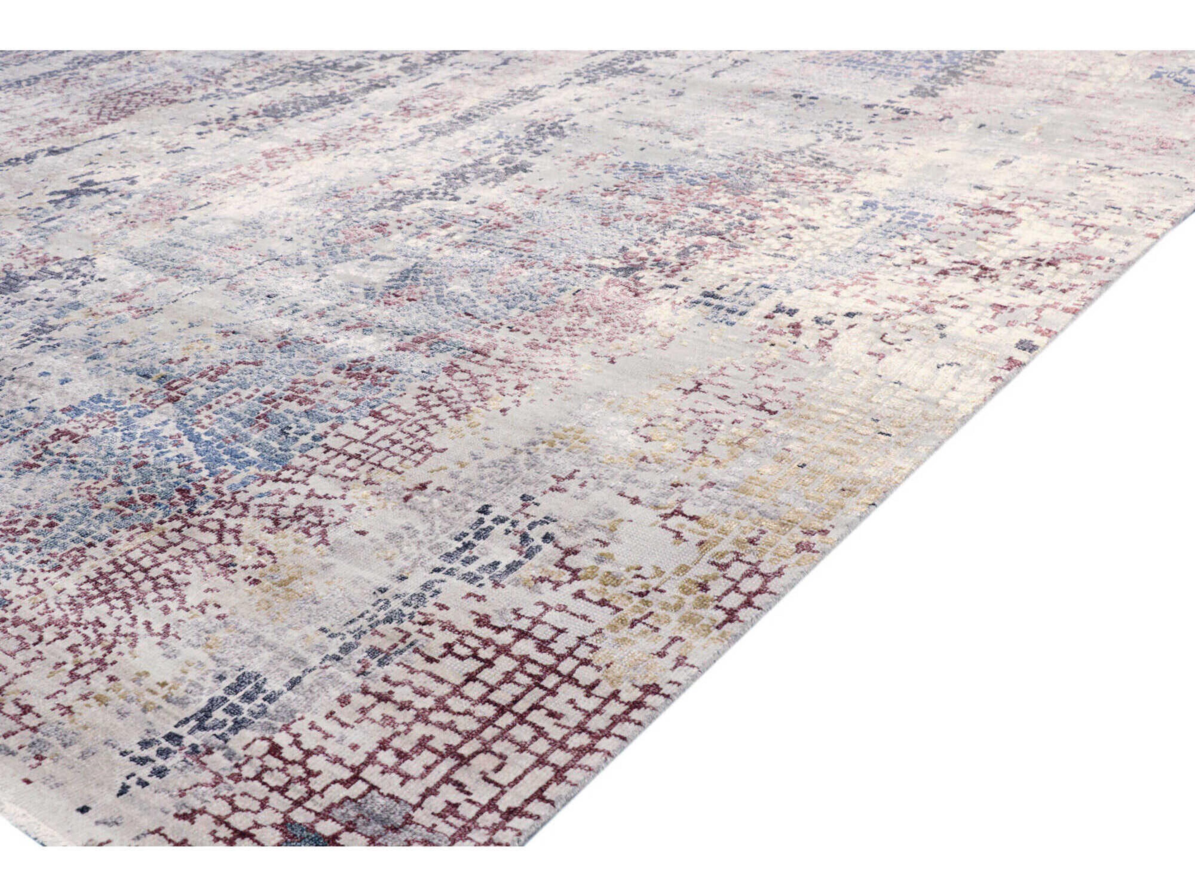 Pasargad Home Modern Gemstone Abstract Area Rug