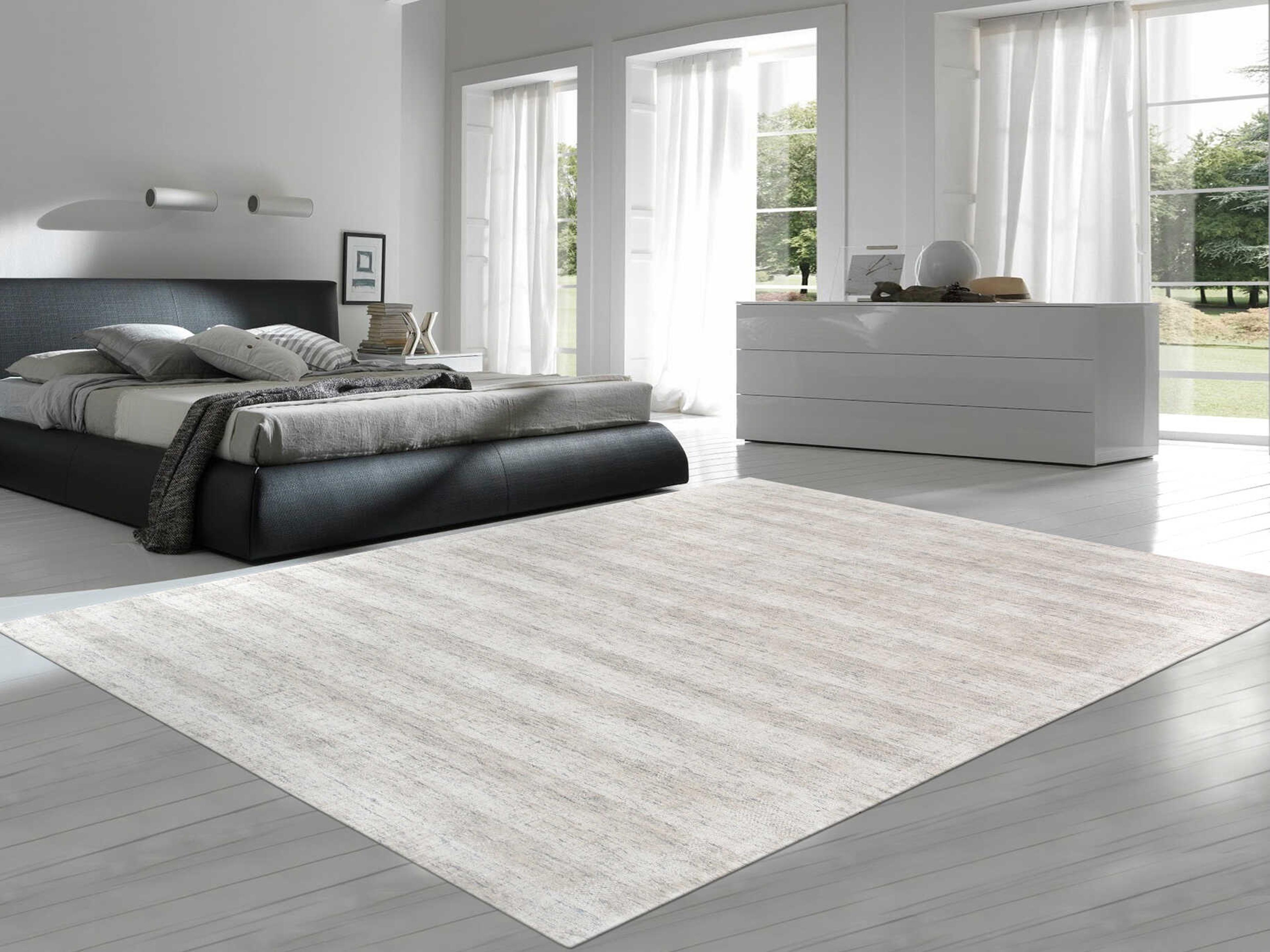Pasargad Home Transitional Texture Abstract Area Rug