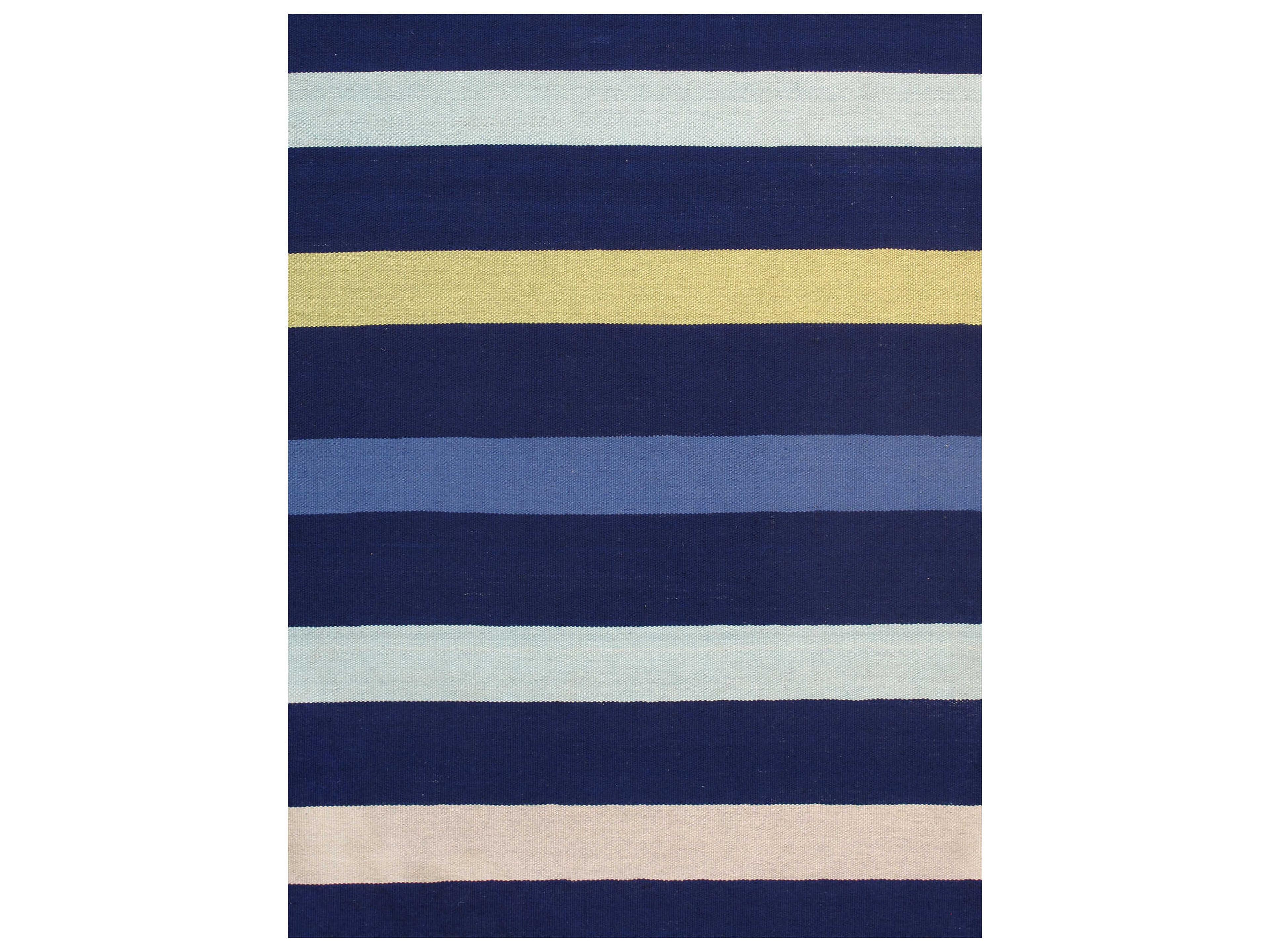 Pasargad Home Hampton Flatweave Striped Area Rug
