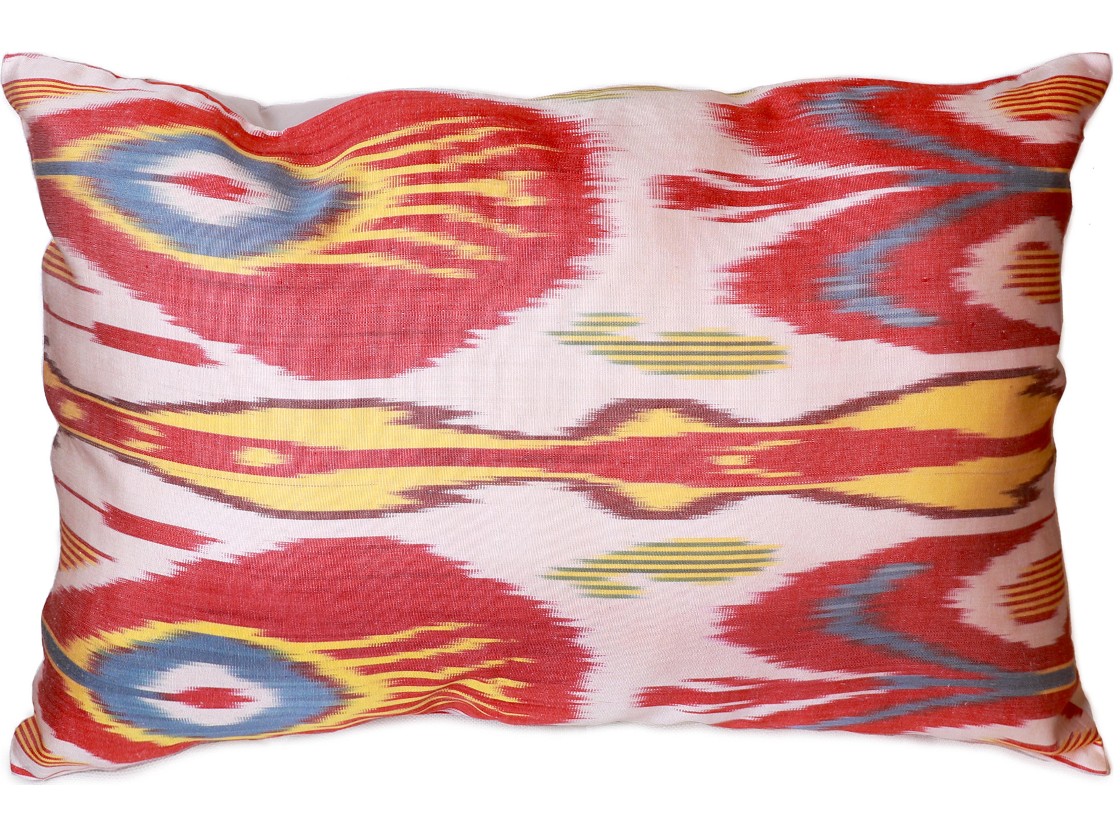 Ikat Velvet Pillow
