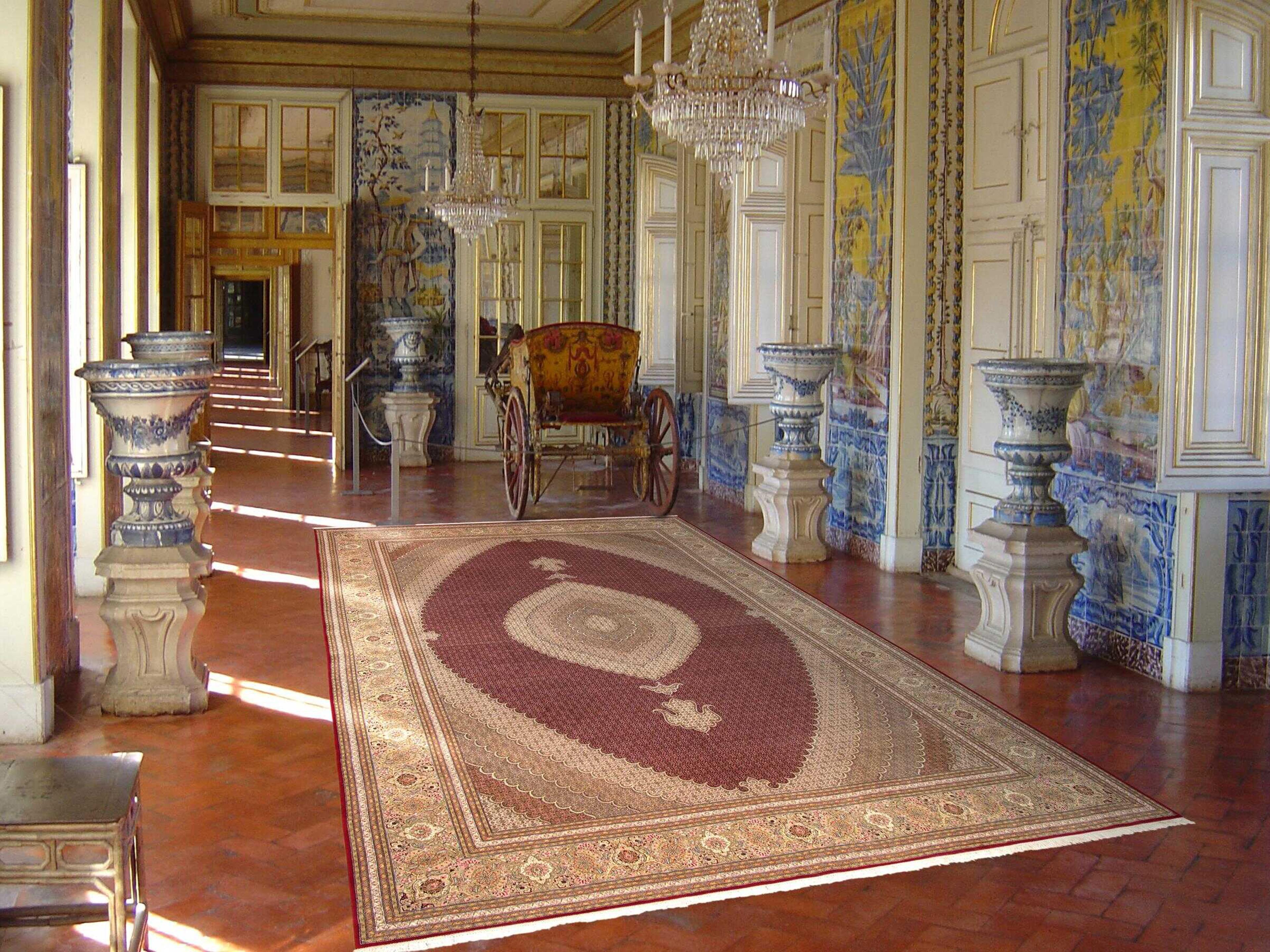 Pasargad Home Baku Bordered Area Rug