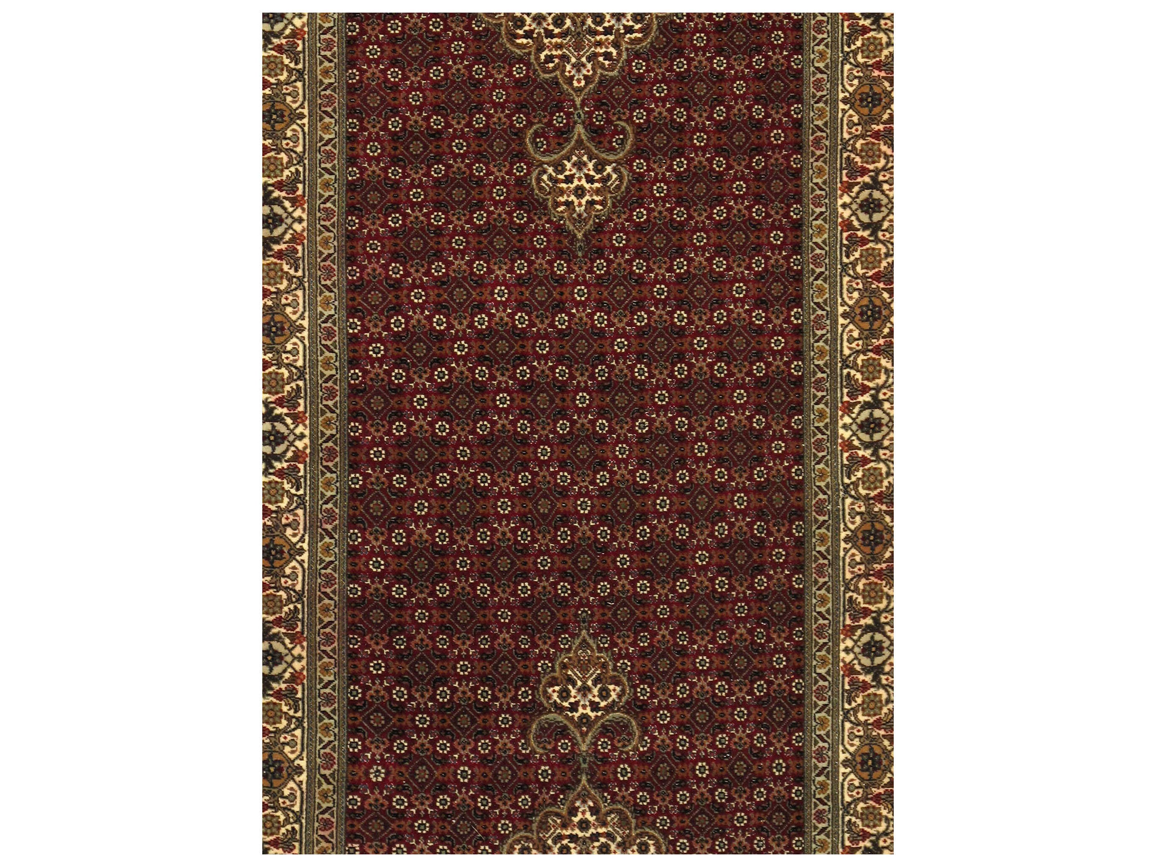 Pasargad Home Baku Bordered Runner Area Rug