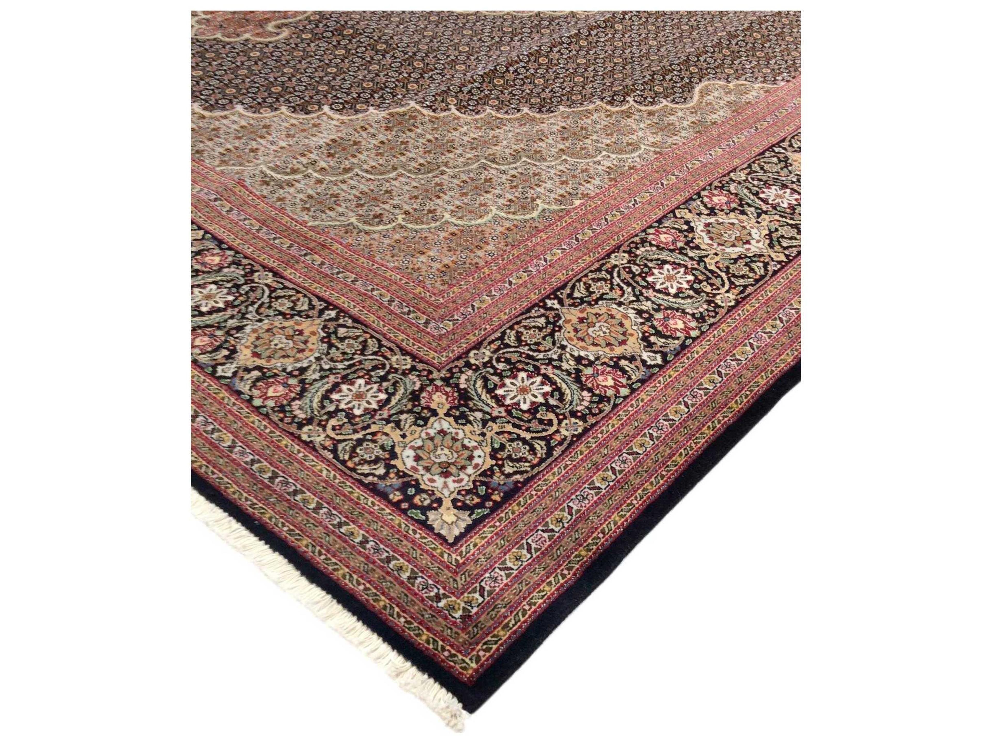 Pasargad Home Baku Bordered Area Rug
