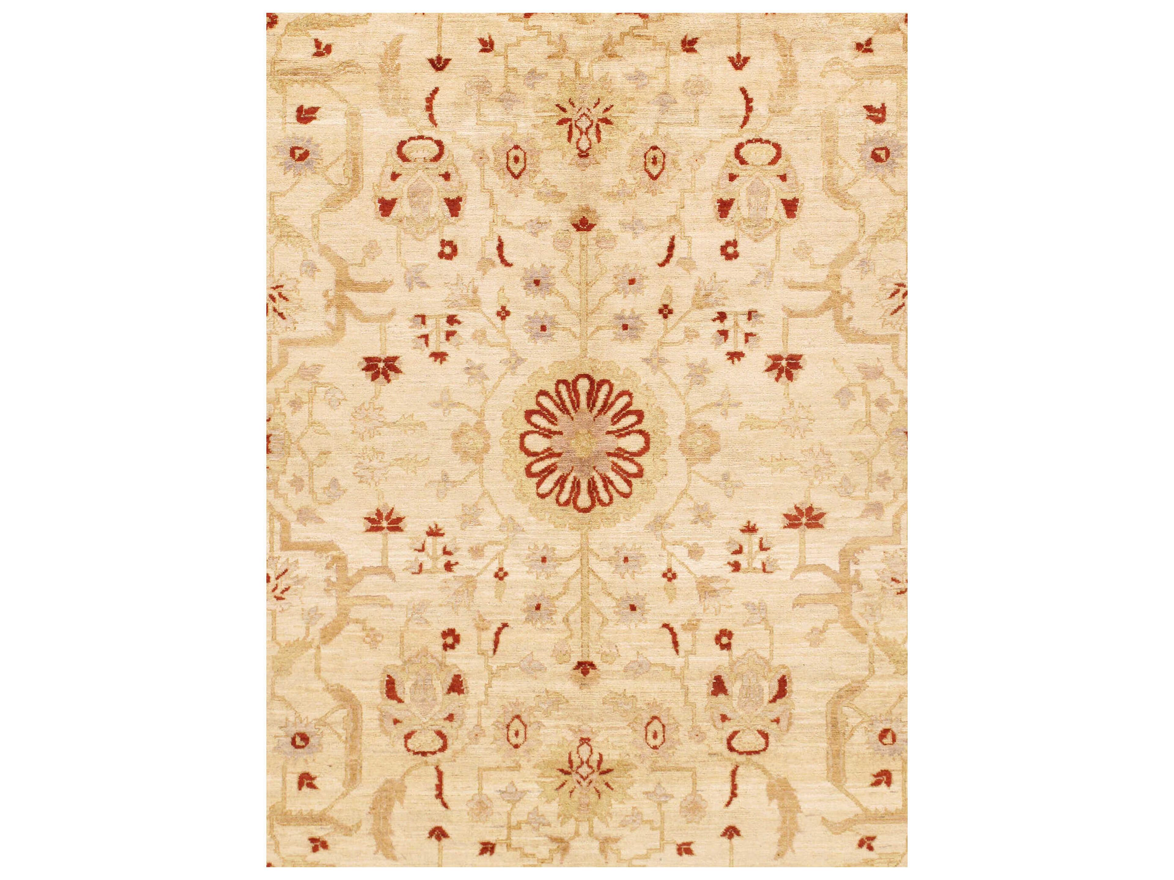 Pasargad Home Nomad Art Ziegler Sul Bordered Area Rug