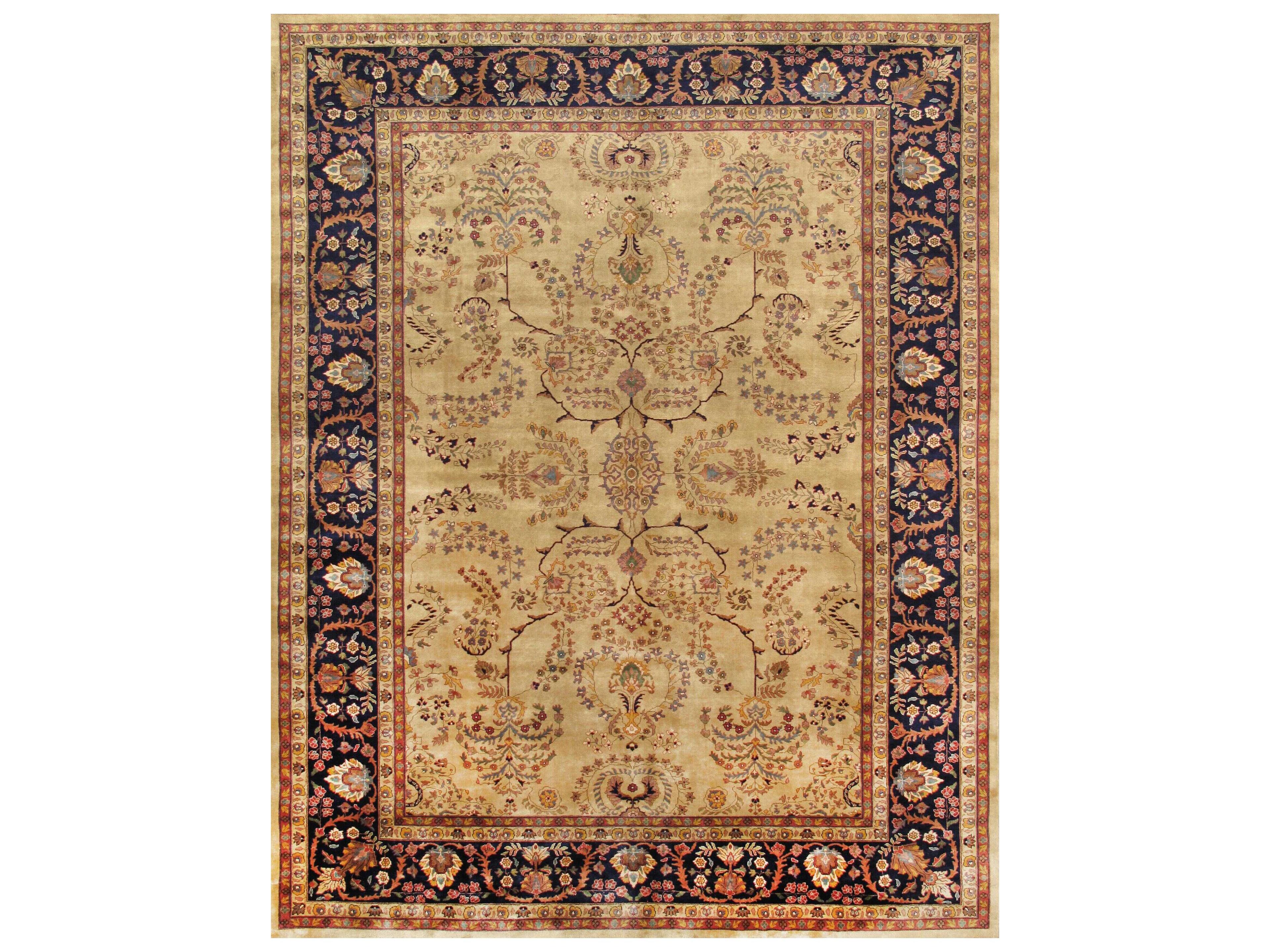 Azerbaijan Bordered Area Rug