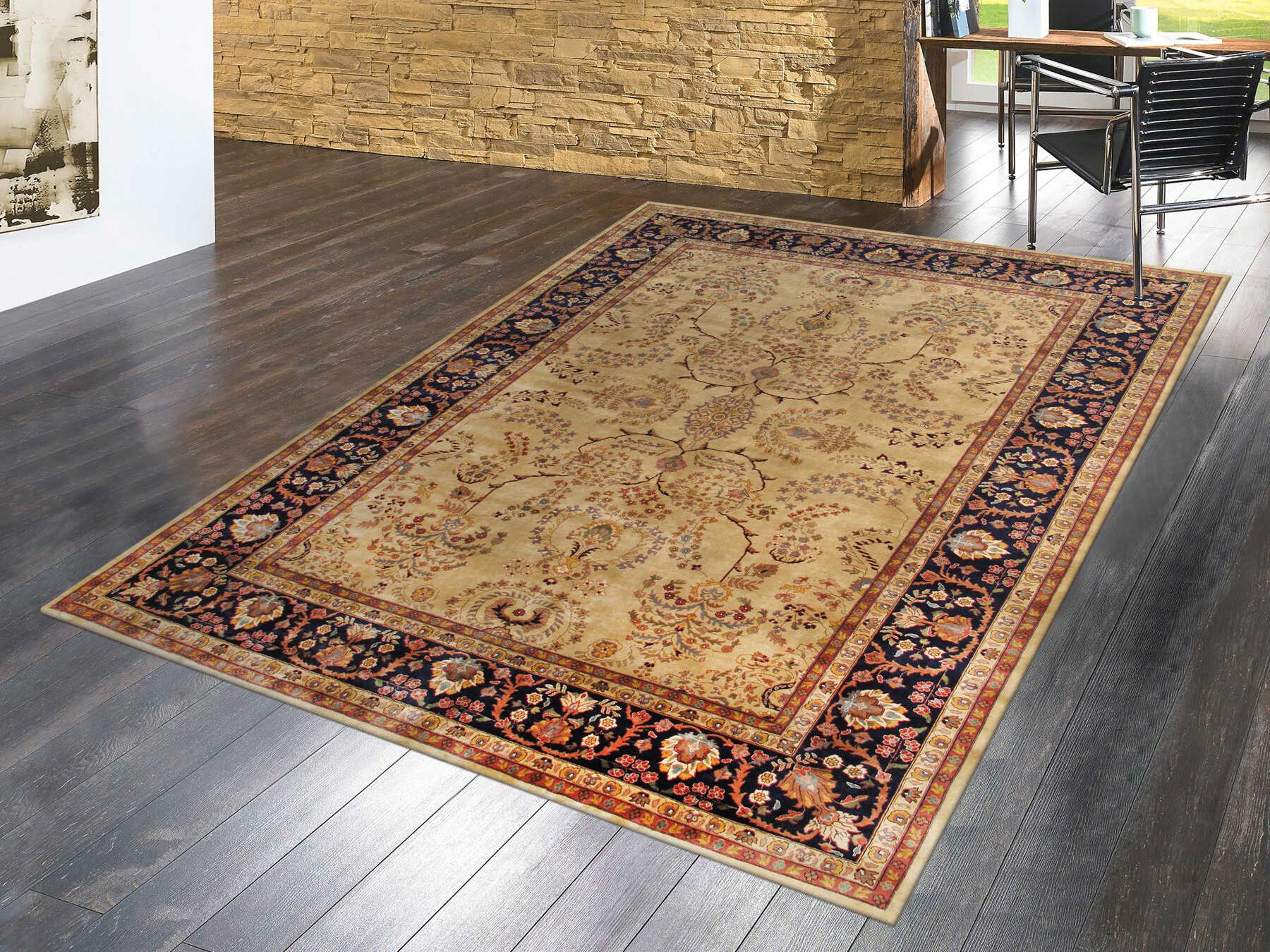 Pasargad Home Azerbaijan Bordered Area Rug