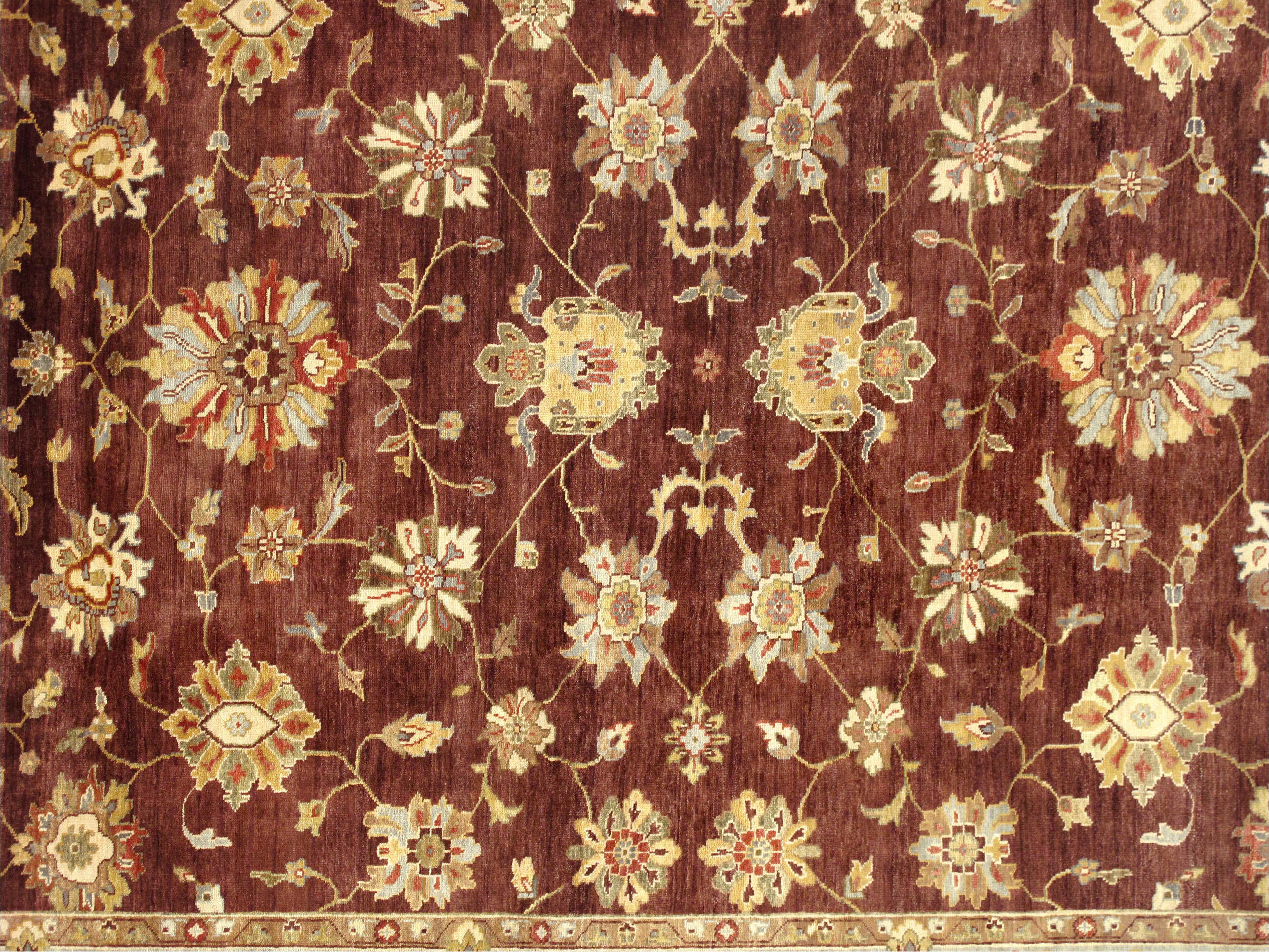 Pasargad Home Melody Bordered Area Rug