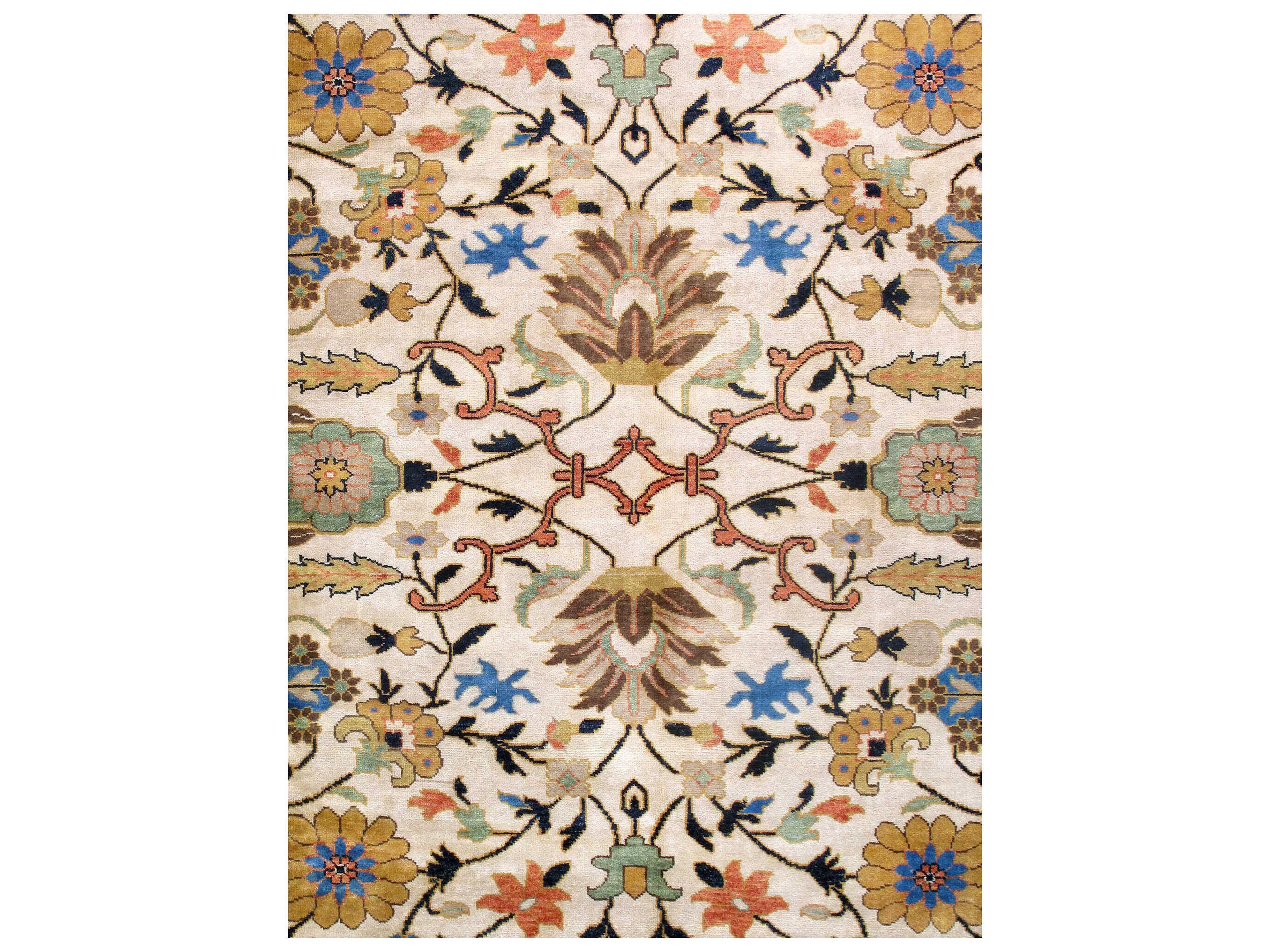 Pasargad Home Mahal Bordered Area Rug